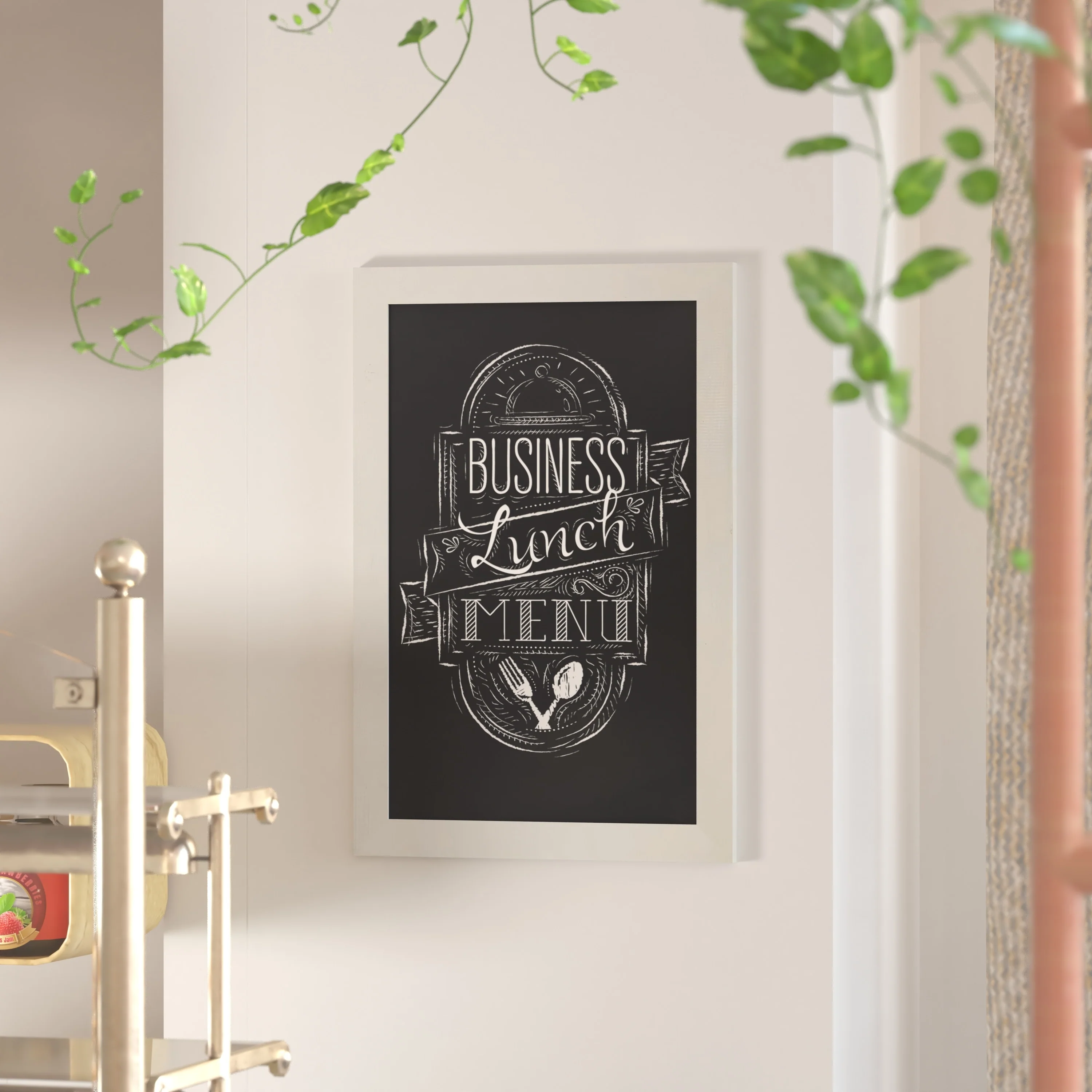 Wall Mounted Magnetic Chalkboard