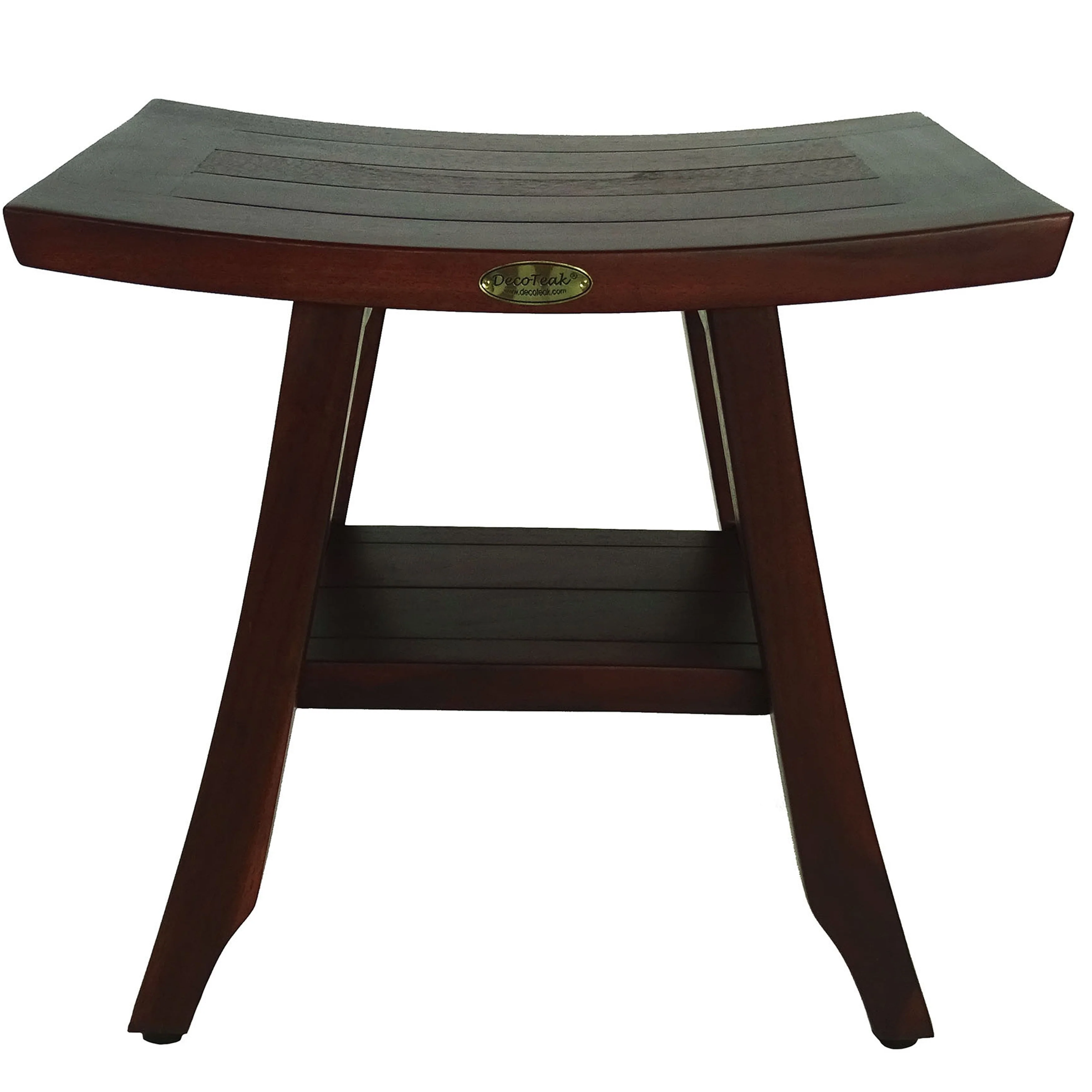 DecoTeak, Bench, Shower Stool, Teak Shower Bench, Shower Seat, Shower Chair for Inside Shower, Small Bench, Shower Foot Rest