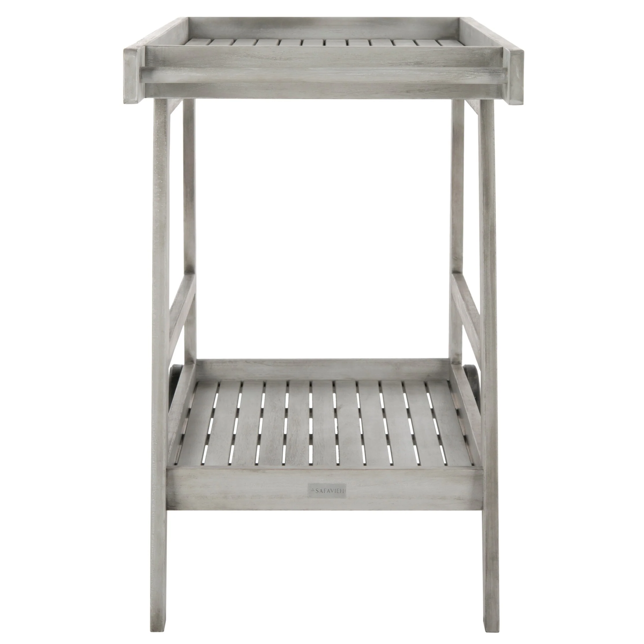 SAFAVIEH Outdoor Hayleigh Bar Cart - 48Wx20Dx32H