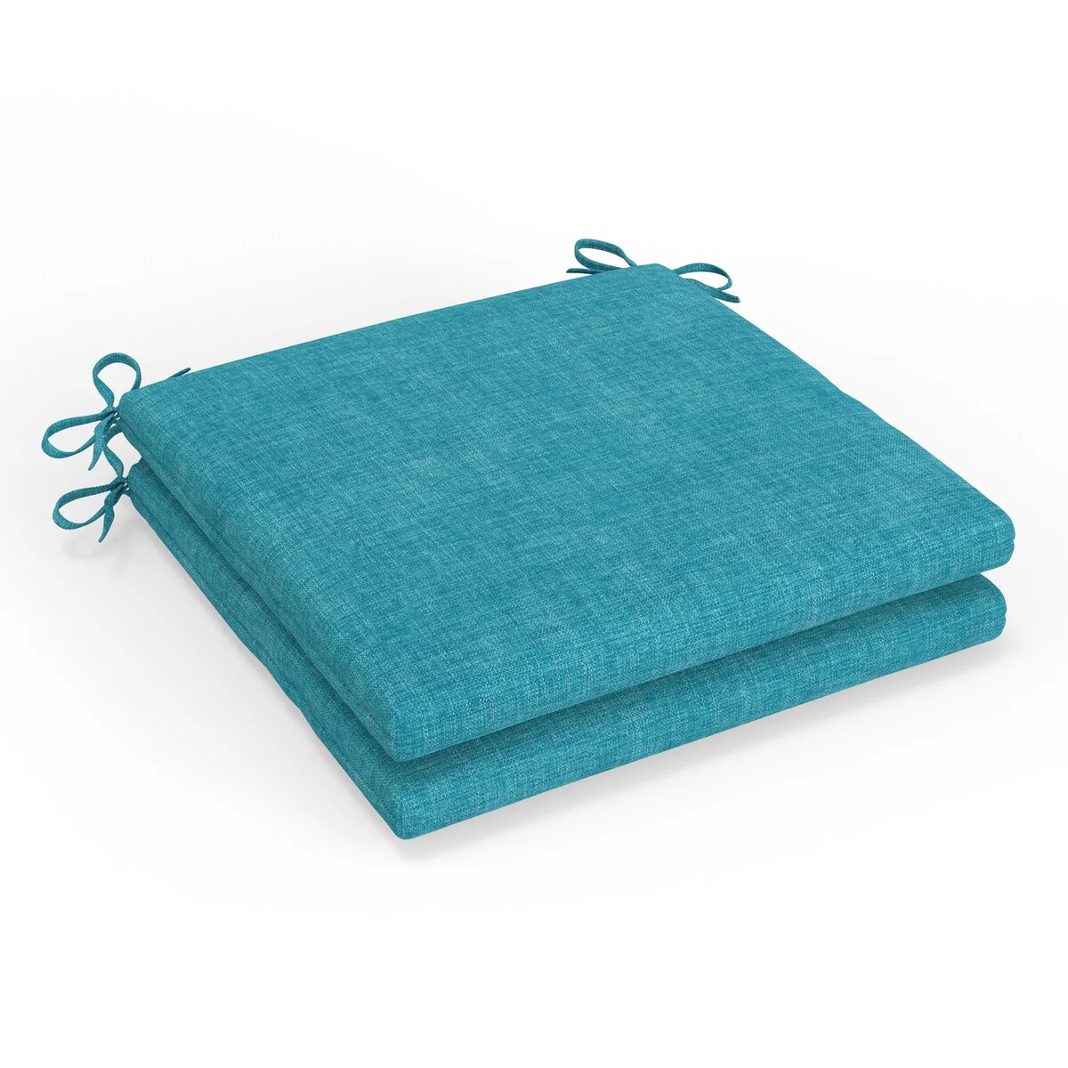 Pillow Perfect Outdoor/Indoor 100% T-Spun Polyester Seat Cushion, Weather Resistant, Fade Resistant