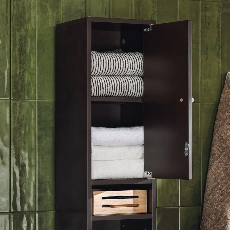 SoBuy BZR34-W, Bathroom Tall Cabinet Cupboard Storage Cabinet