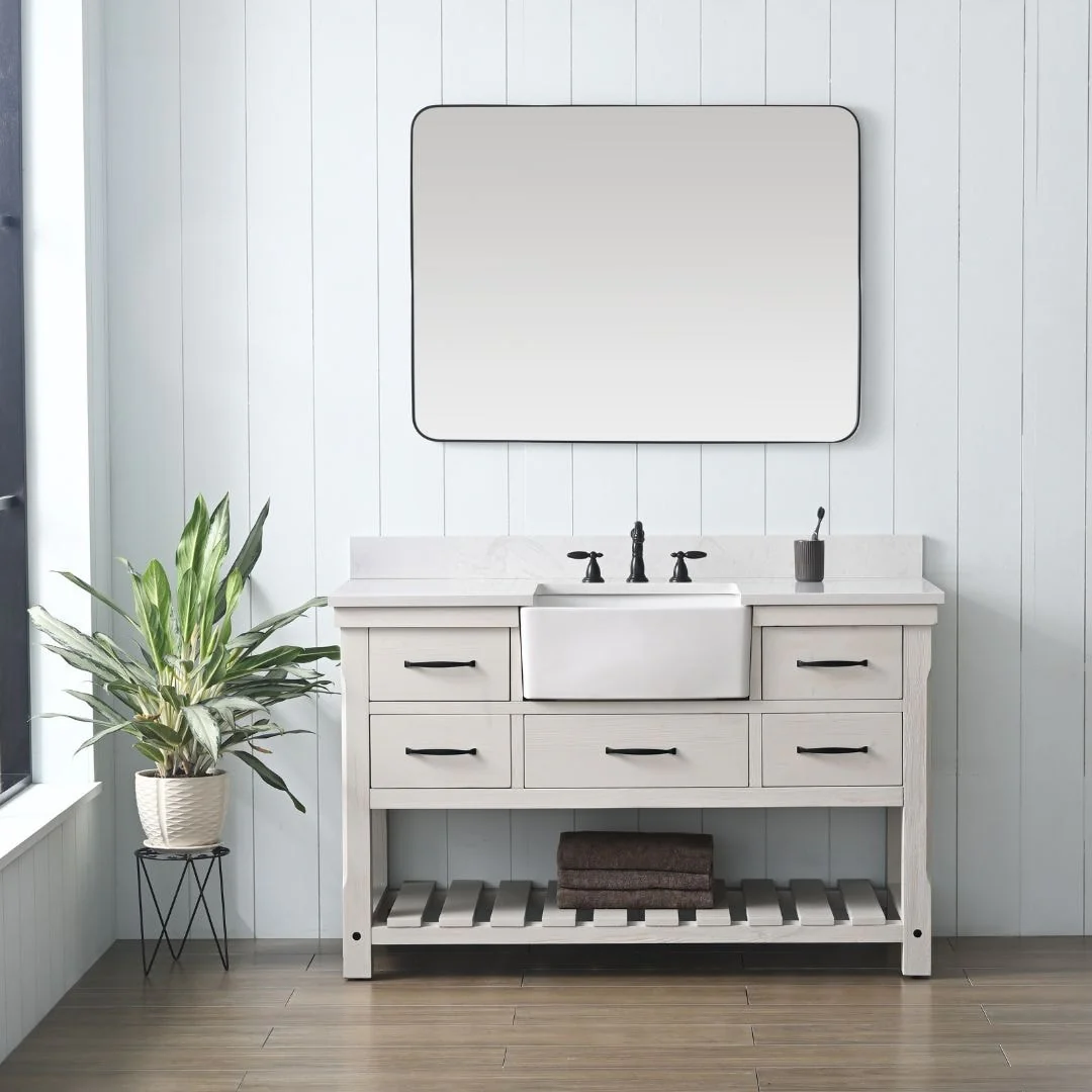 Sudio Design Bathroom Vanity Wesley Weathered Collection.