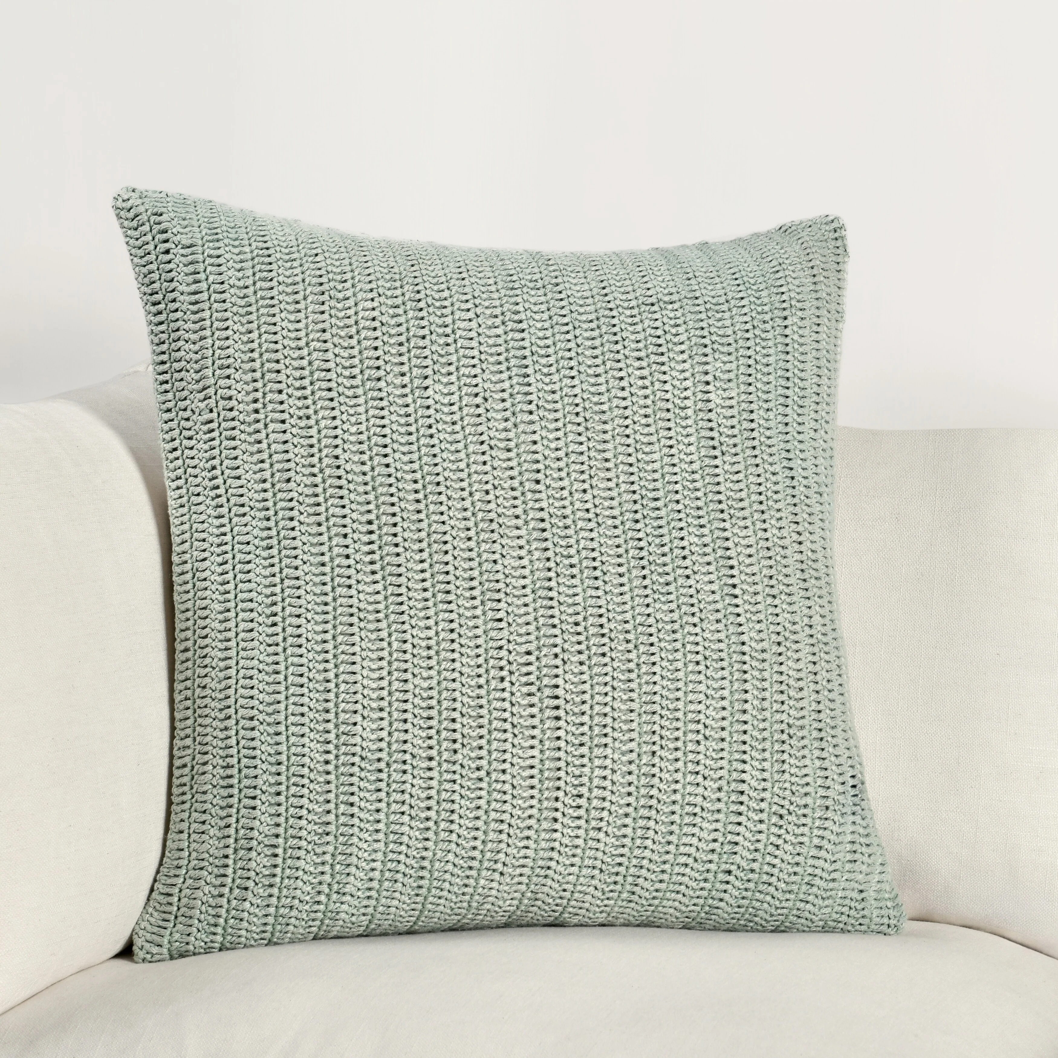 Kosas Home Marcie Knitted 22-inch Throw Pillow