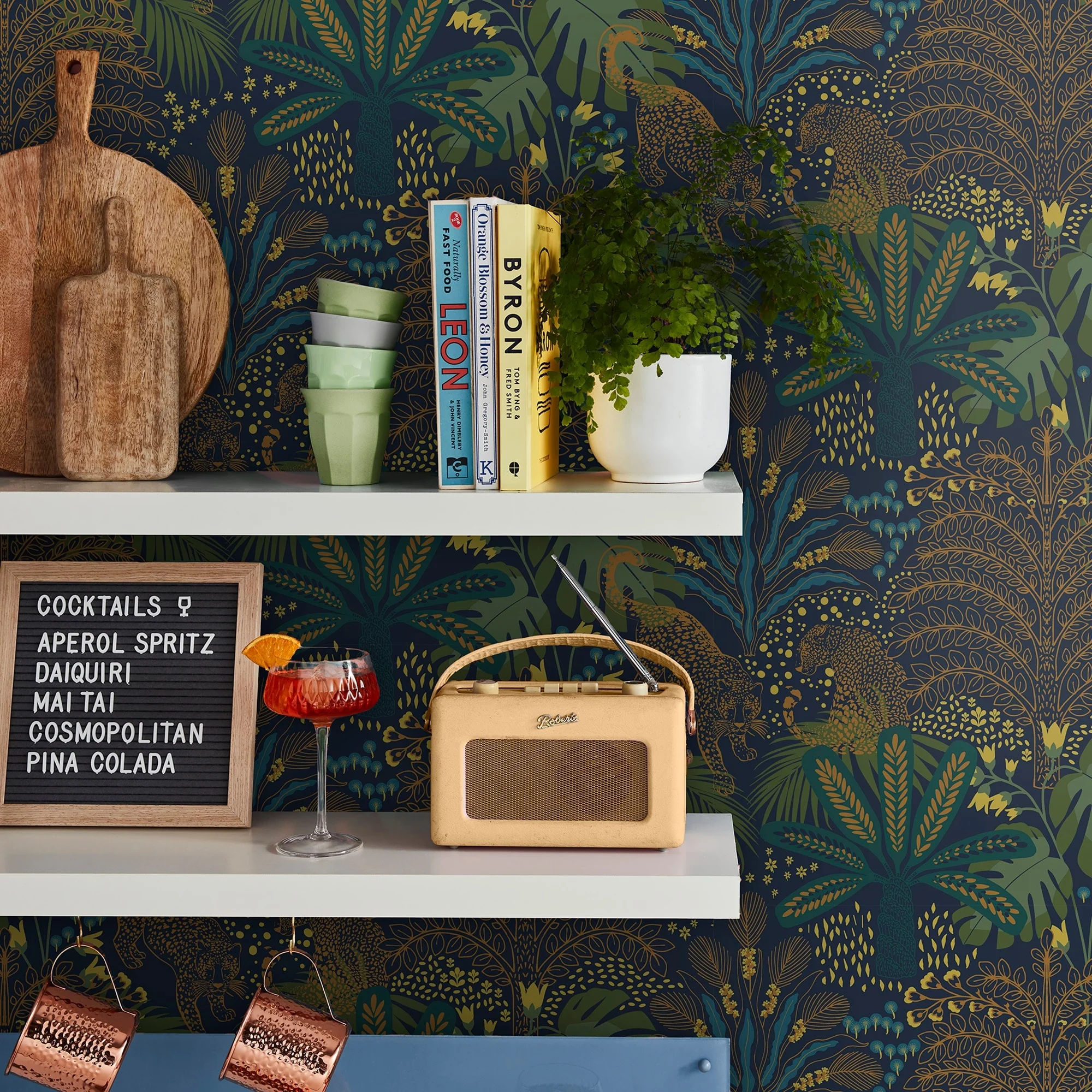 Envy Savannah Fauna Wallpaper