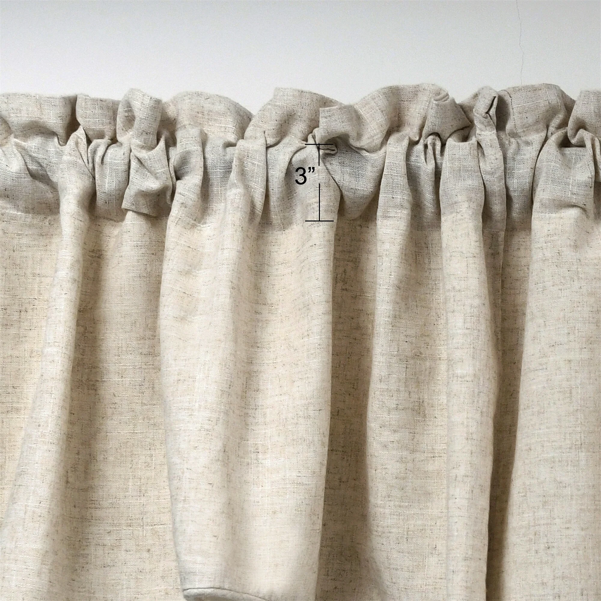 Blended and Dodoma Linen Valances