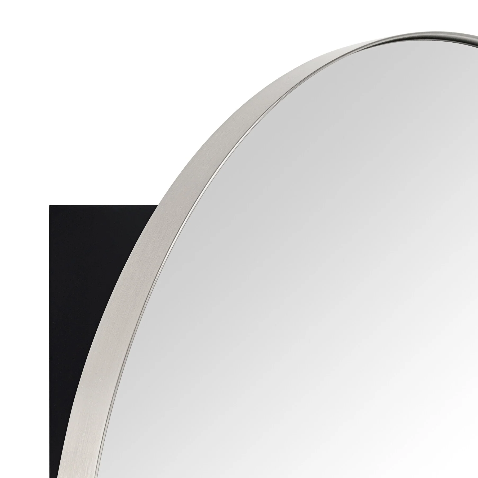 TEHOME Myriel Surface Mount Framed Round Medicine Cabinet with Mirror