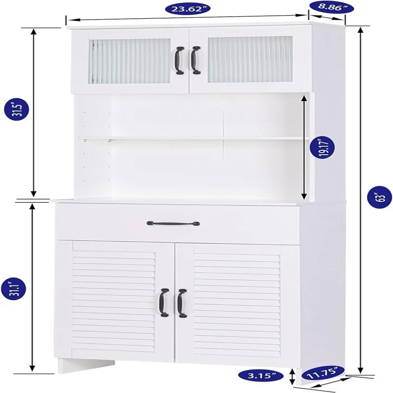 Bathroom Storage Cabinet - 11.75