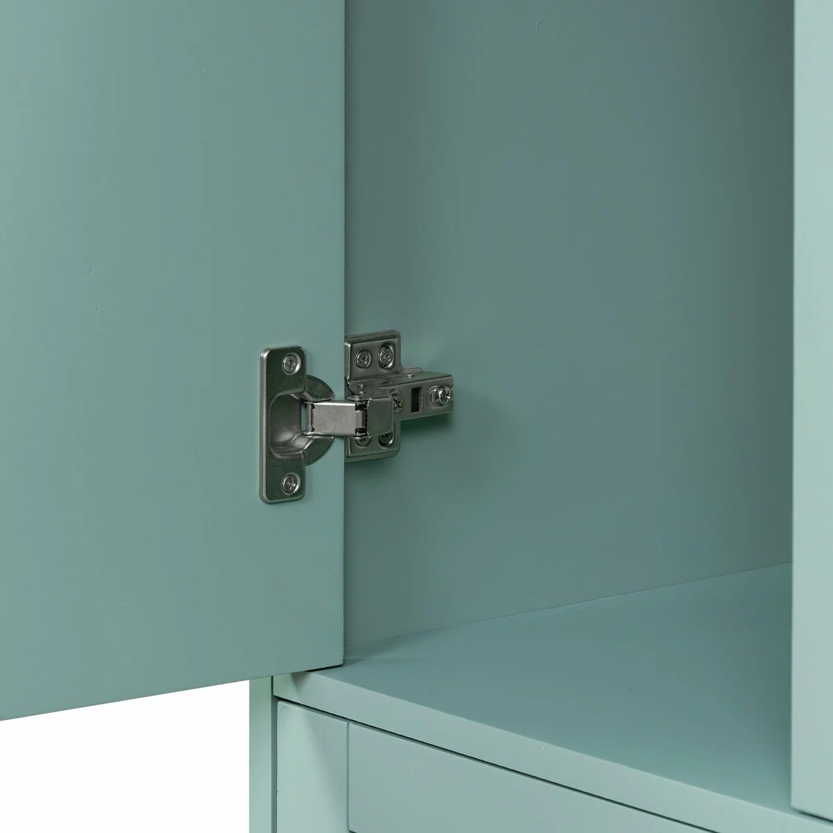 Modern 36-Inch Bathroom Vanity with Resin Sink and Ample Storage