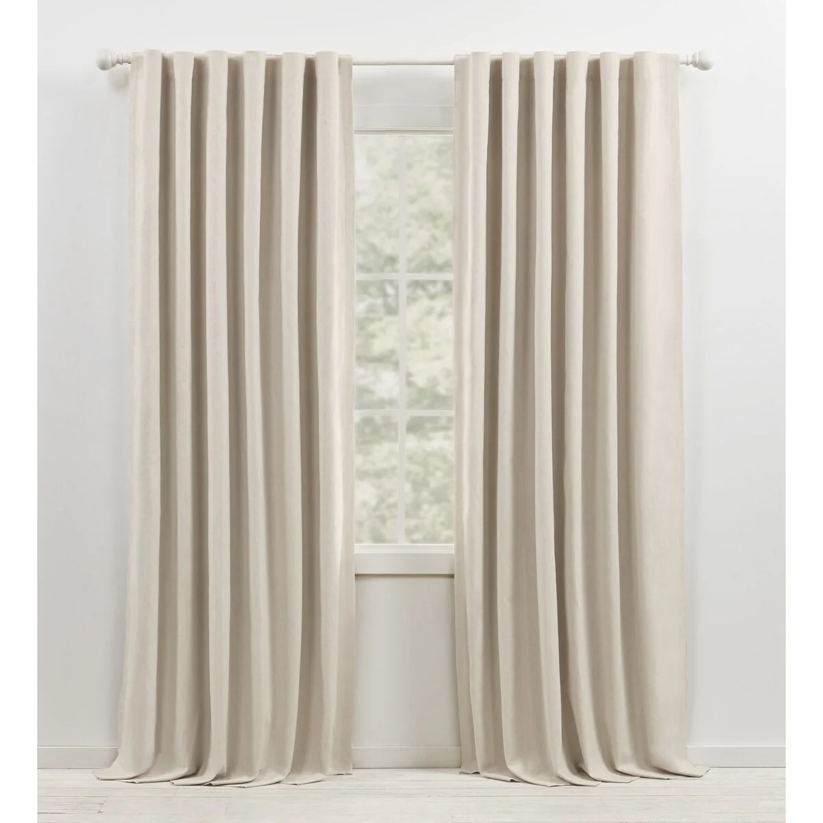 Lauren Ralph Lauren Sallie Blackout Back Tab/Rod Pocket Curtain Single Panel