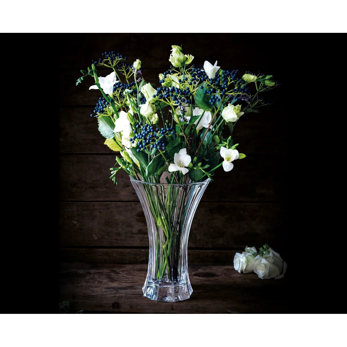 Nachtmann Saphir Crystal Vase