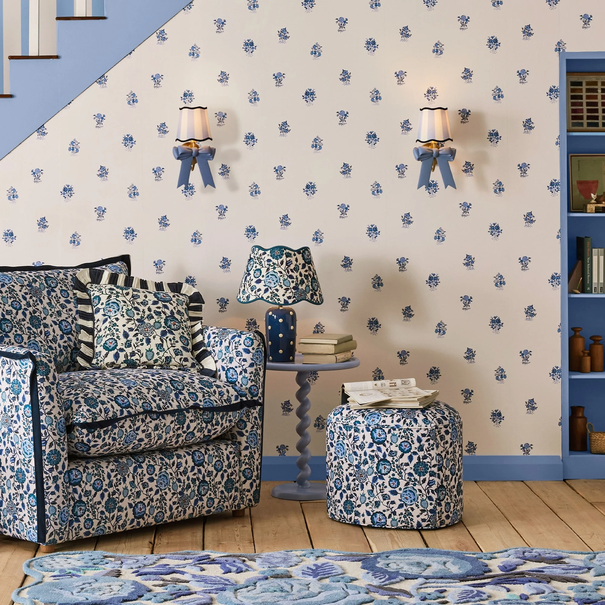 Cath Kidston Kingdom Posey Blue