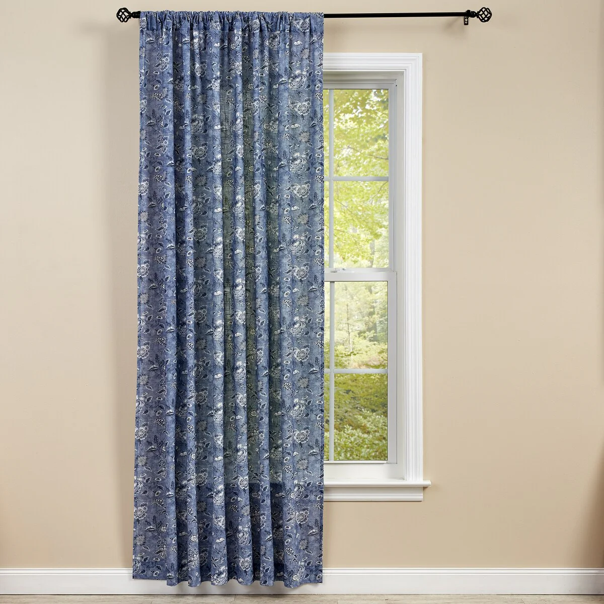 Park Designs Chinois Floral Single Panel 56” x 84” - 56