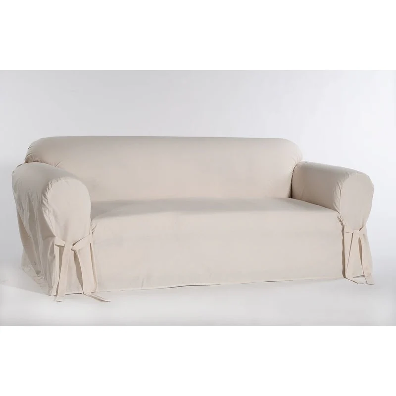 Classic Slipcovers Brushed Twill Loveseat Slipcover