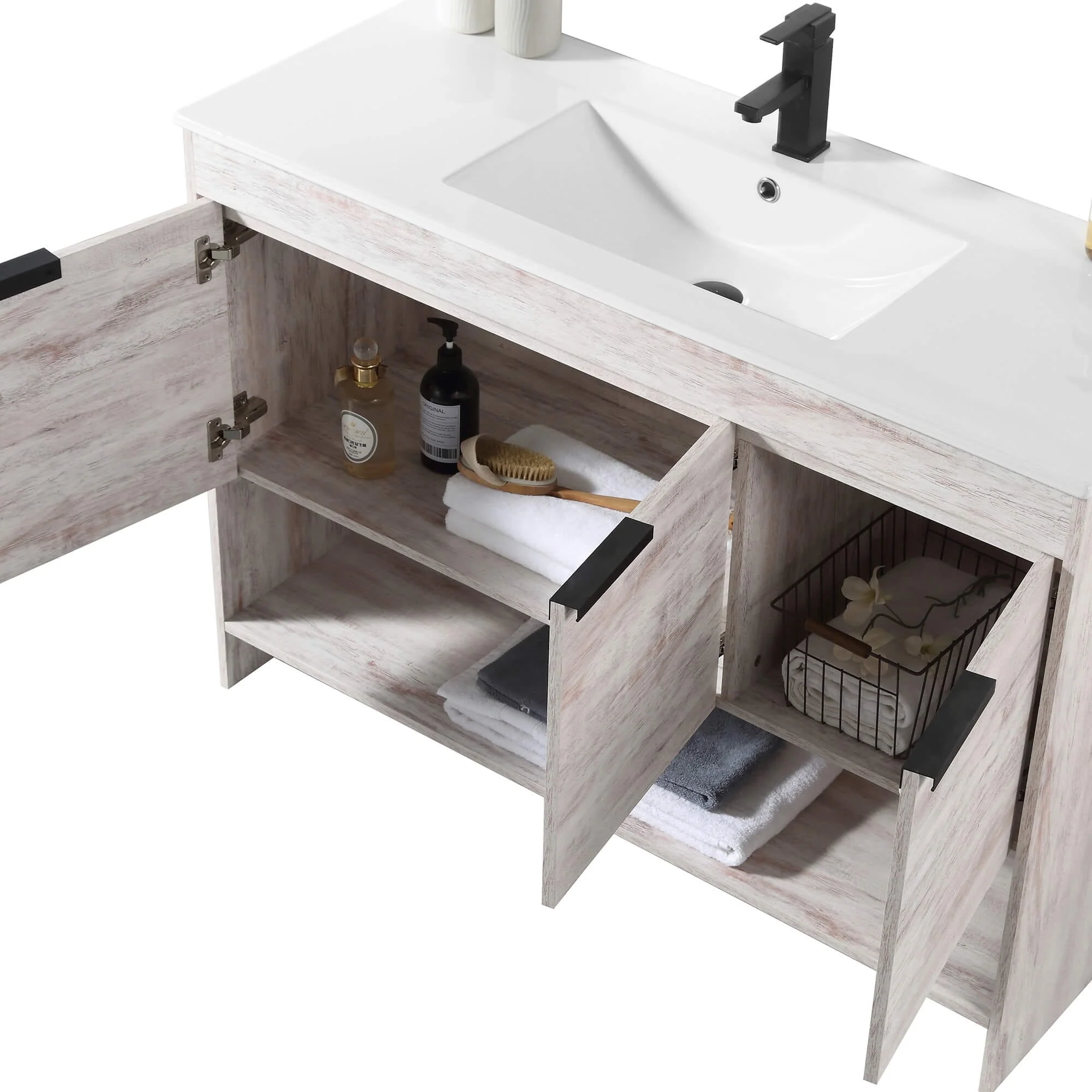 Fine Fixtures Phoenix Bathroom Vanity with Sink - Full Assembly Required