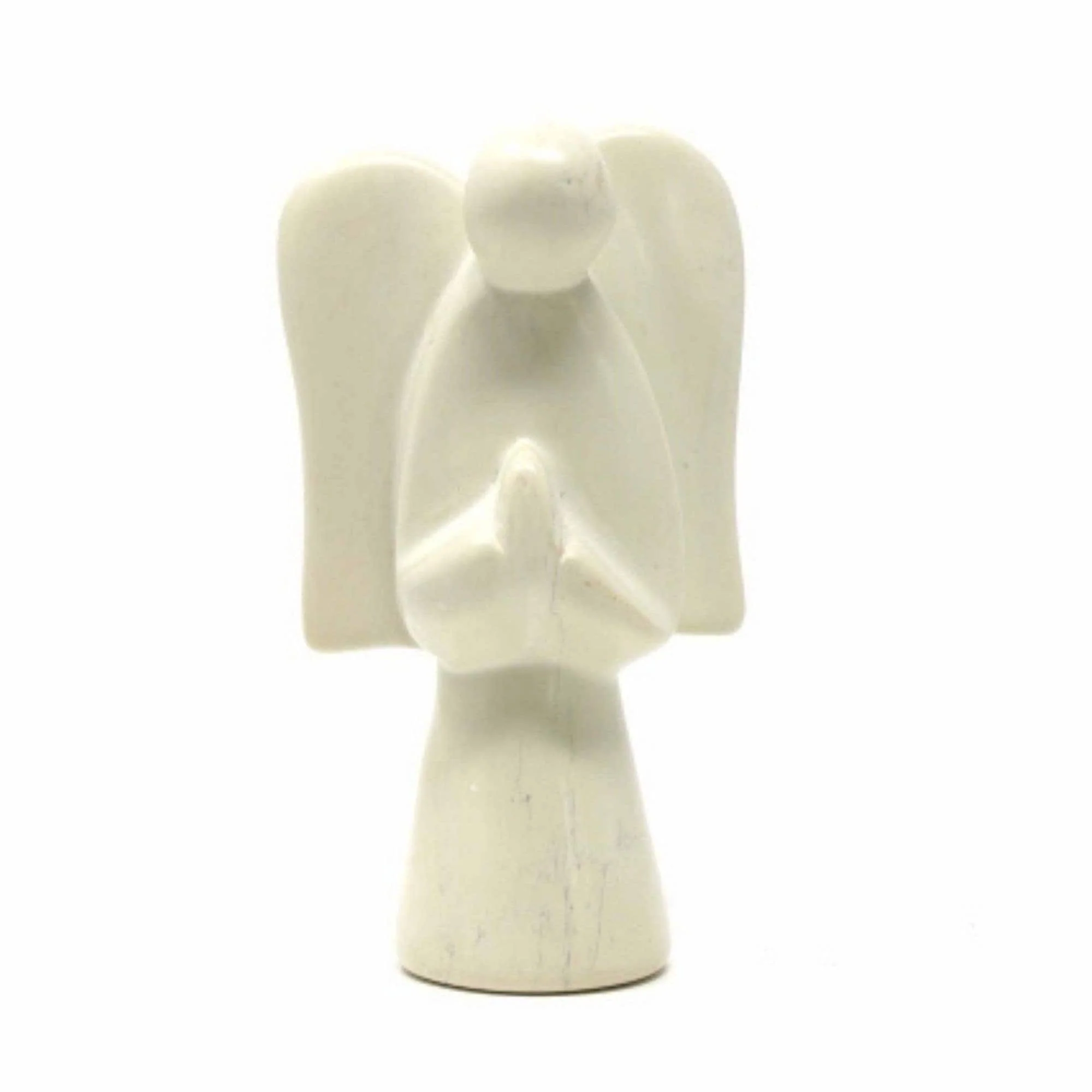 Praying Angel Natural Stone Figurine