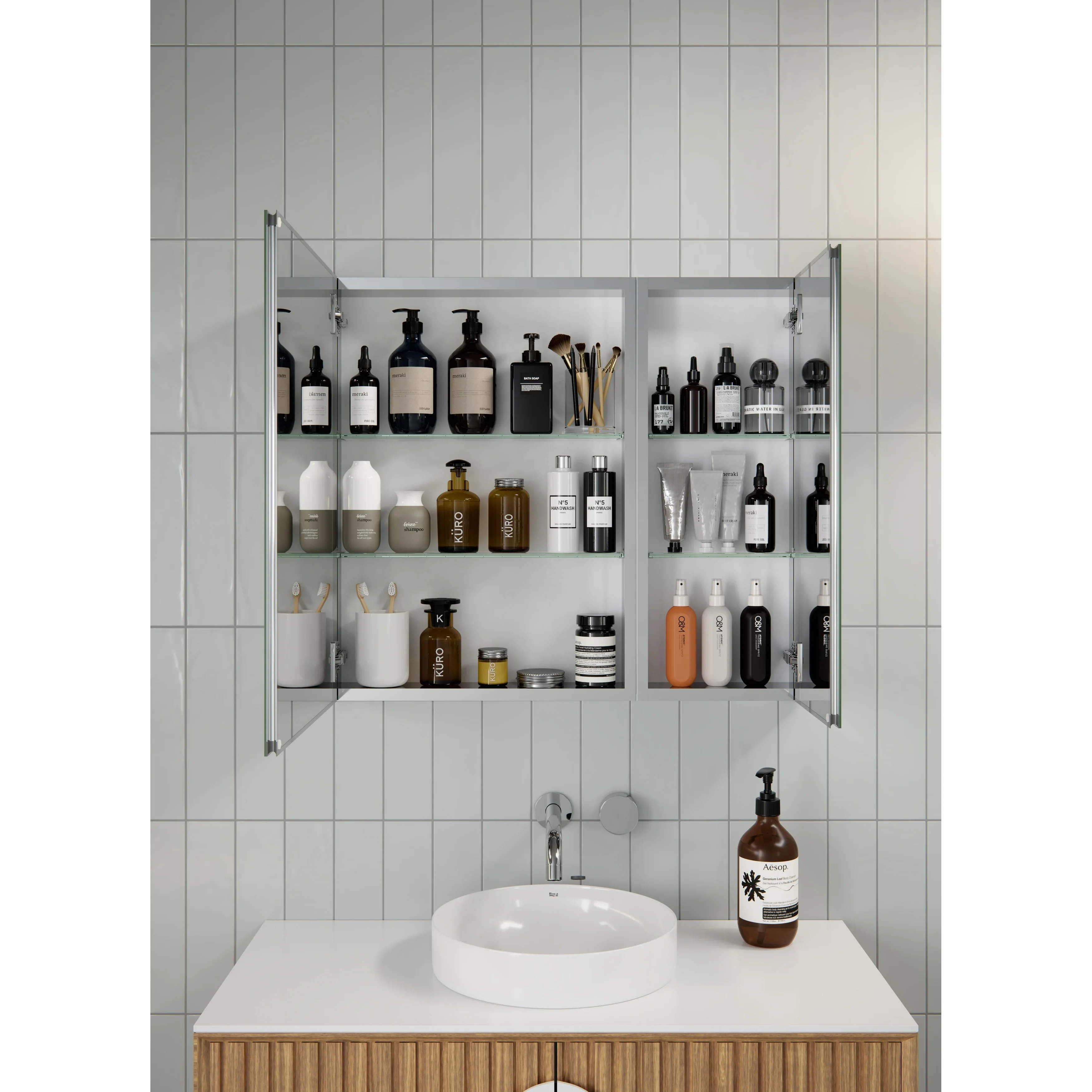 Aluminum Medicine Cabinet
