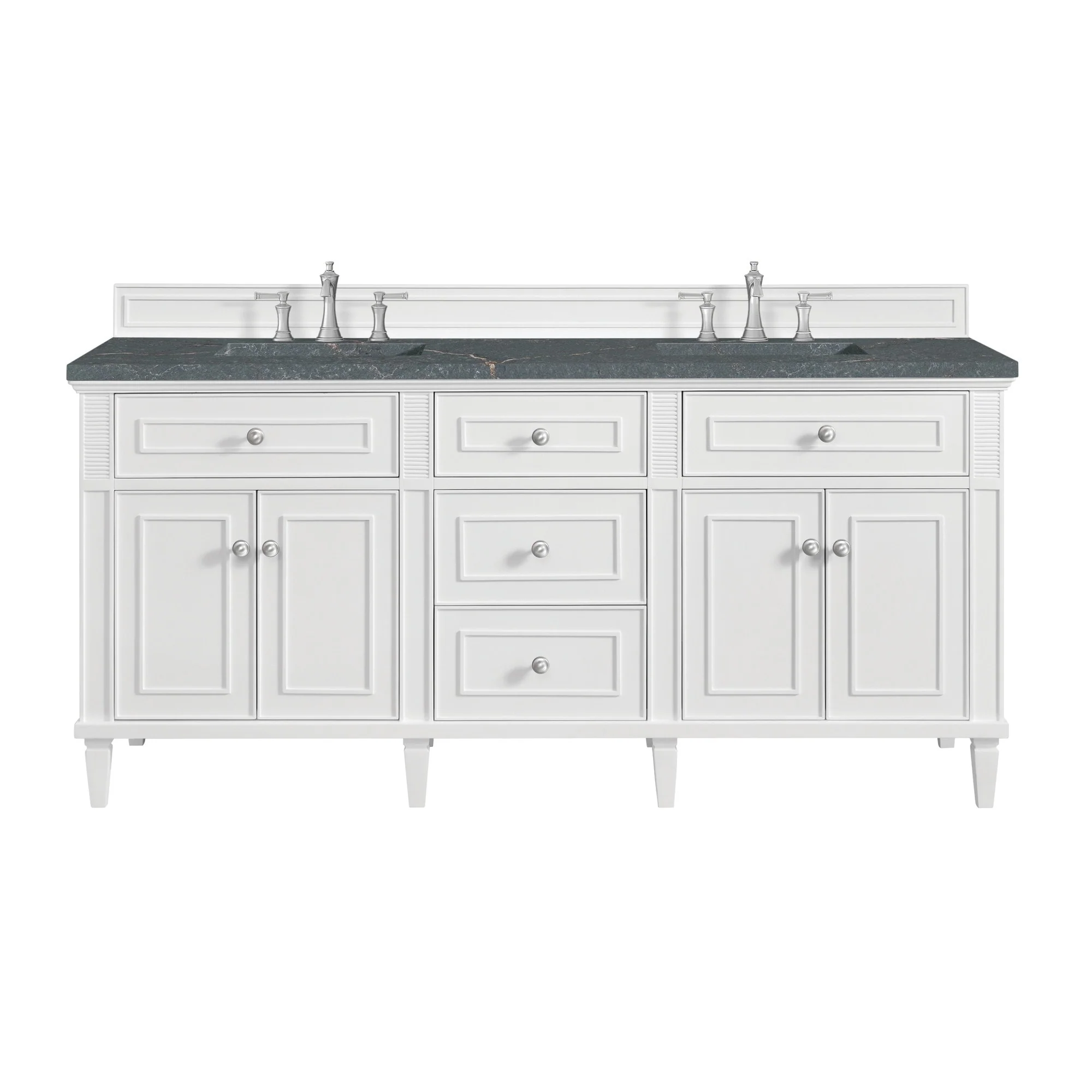 James Martin Vanities 424-V72-3PBL Lorelai 72