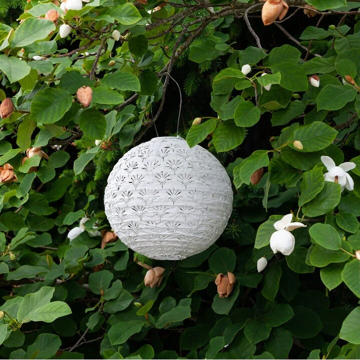 Soji Stella Globe Deco - White