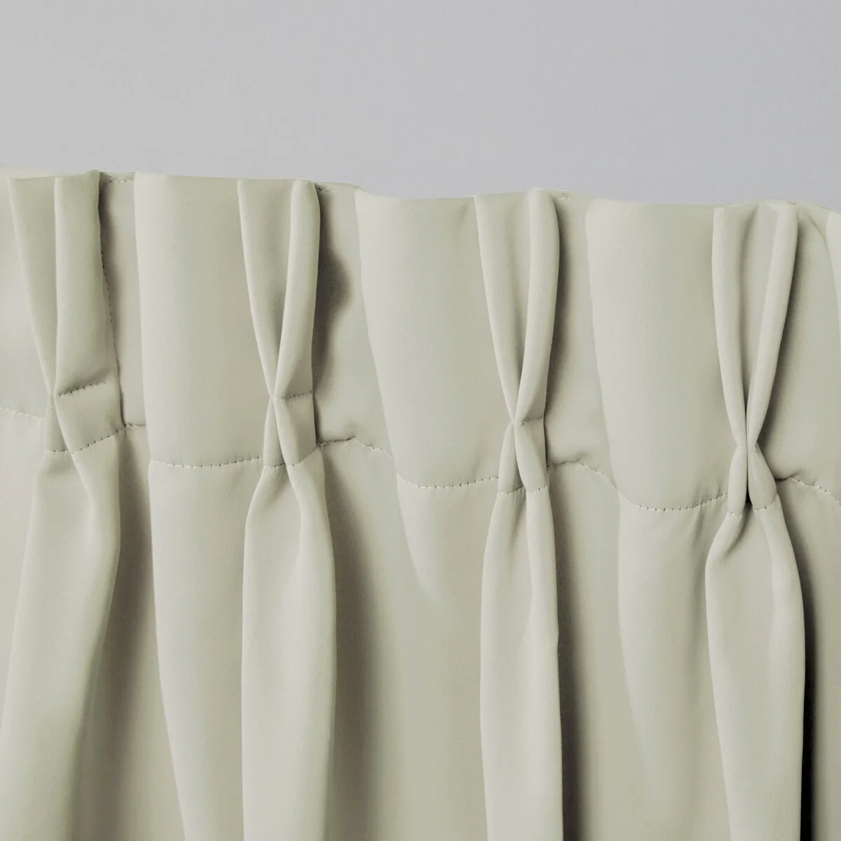 ATI Home Sateen Twill Woven Room Darkening Blackout Pinch Pleat/Hidden Tab Top Curtain Panel Pair