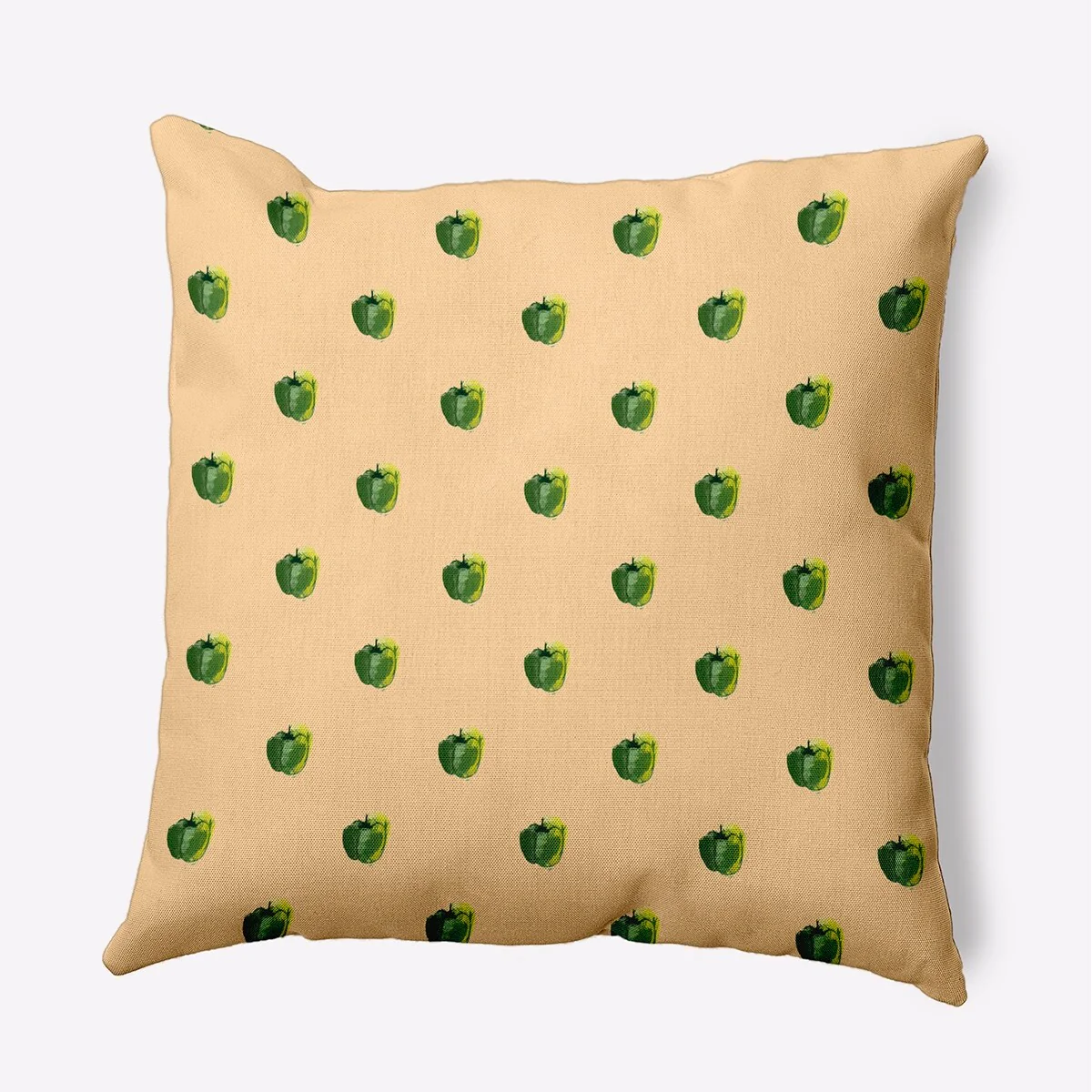 Peppers Pattern Decorative Throw Pillow