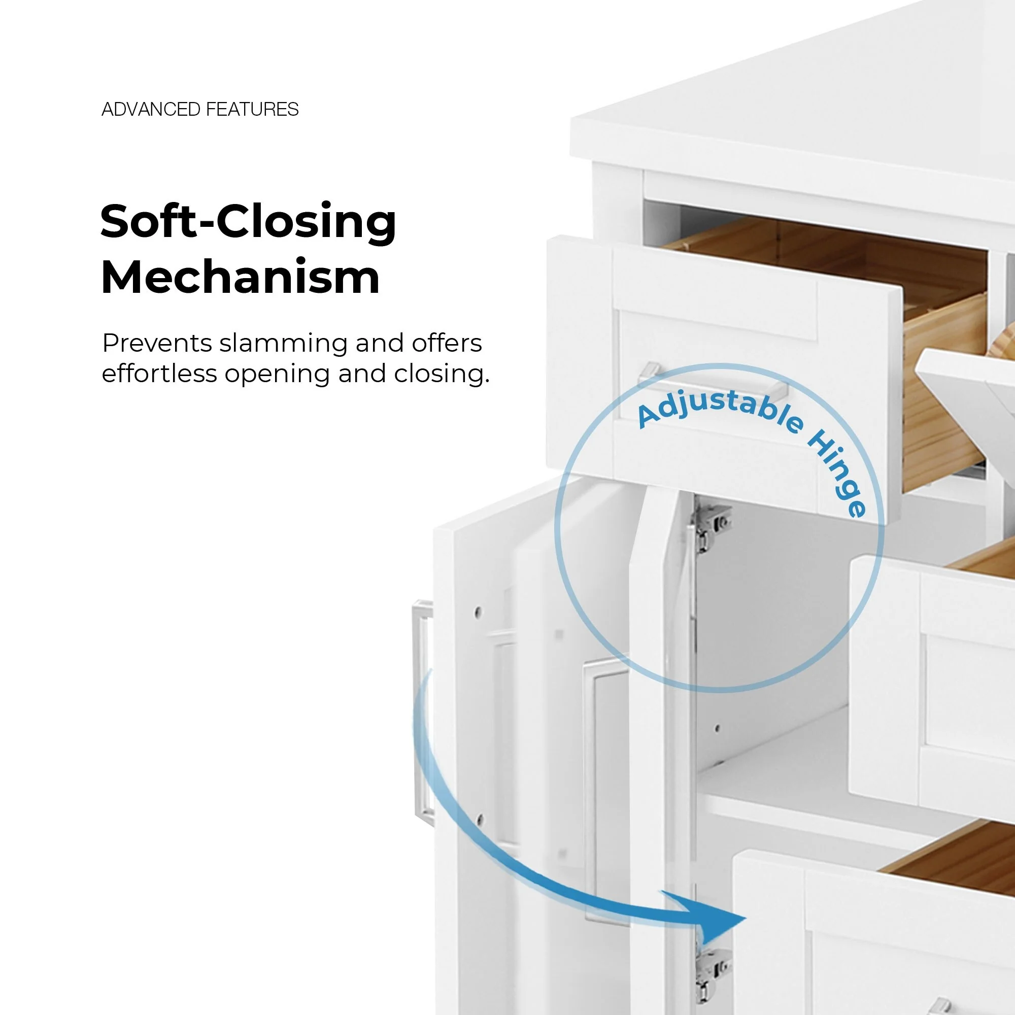 OVE Decors Tahoe 48 White Vanity