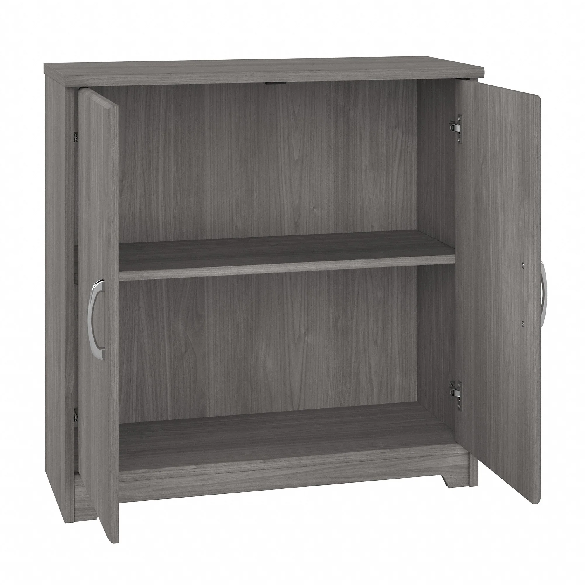 Cabot Small Bathroom Storage Cabinet with Doors by Bush Furniture
