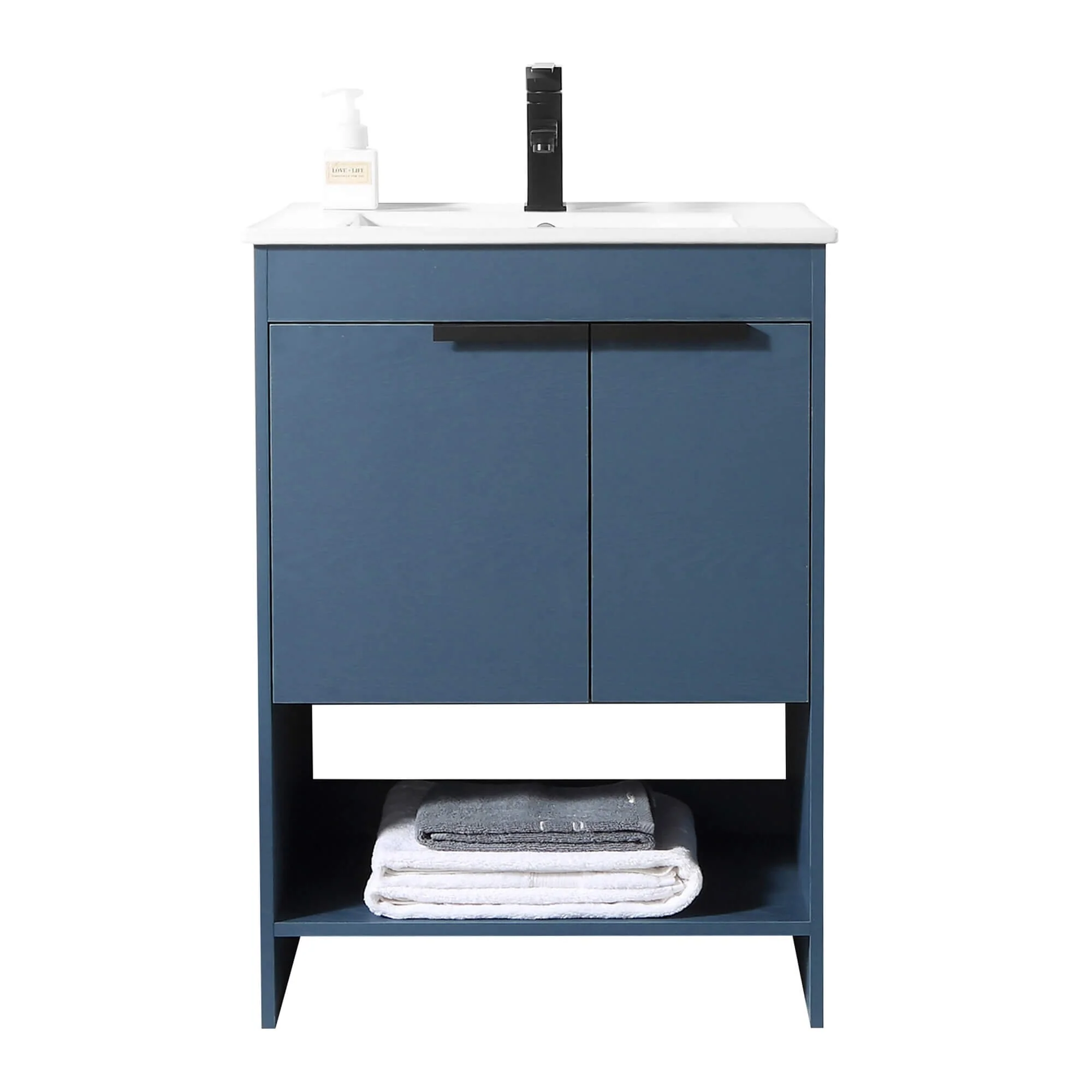 Fine Fixtures Phoenix Bathroom Vanity with Sink - Full Assembly Required