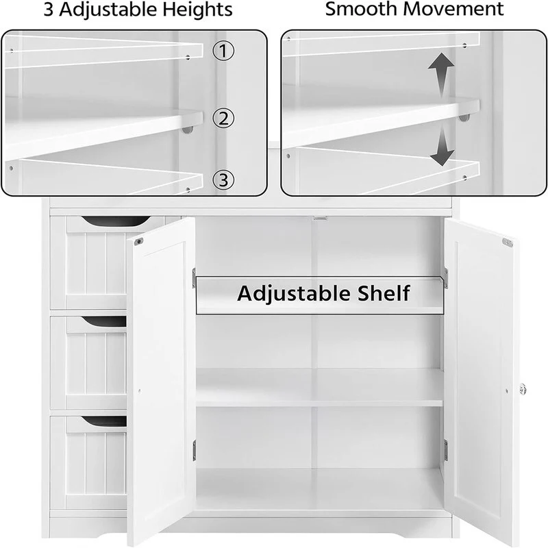 Bathroom Free-Standing Floor Cabinet