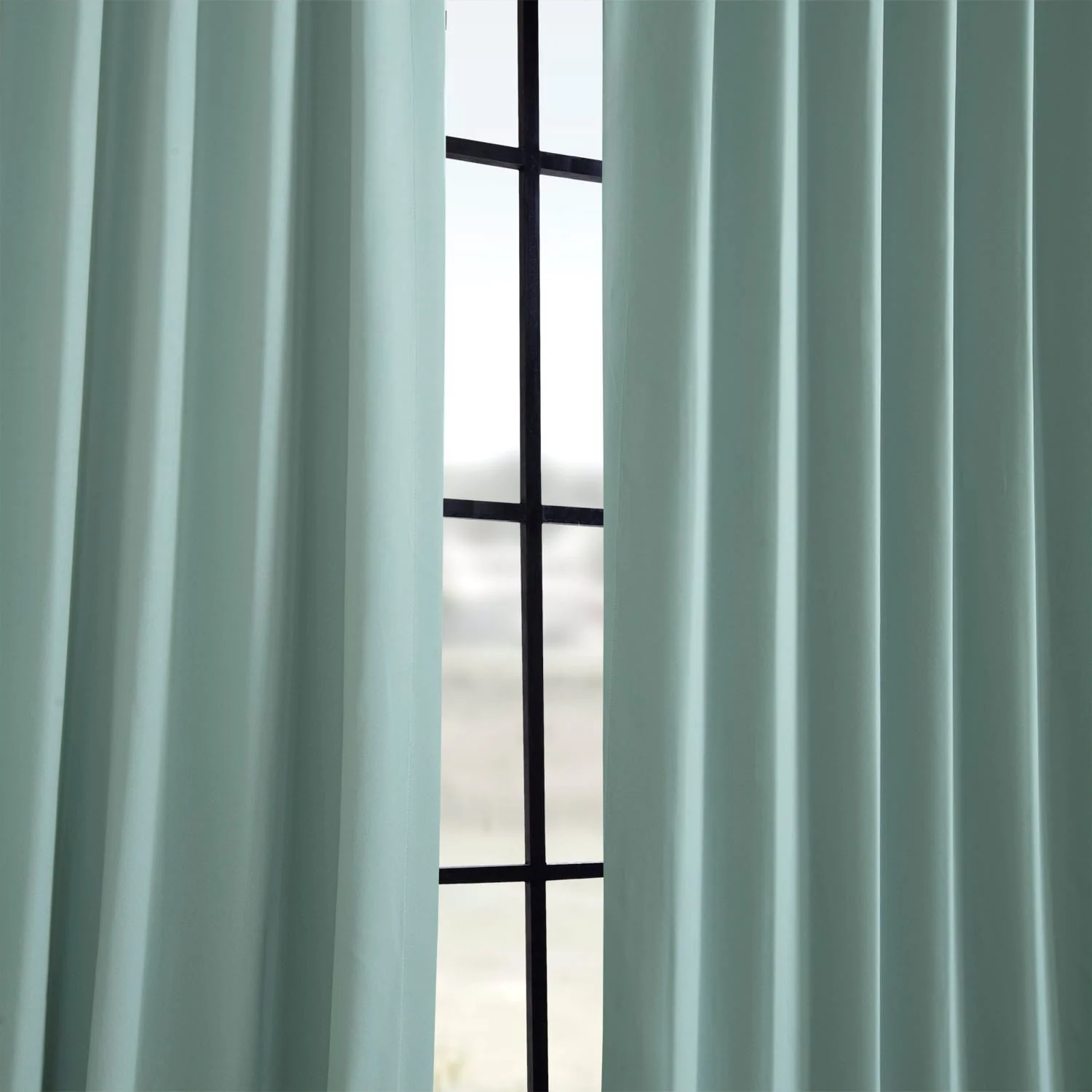 Exclusive Fabrics Room Darkening 108-inch Curtain Panel Pair