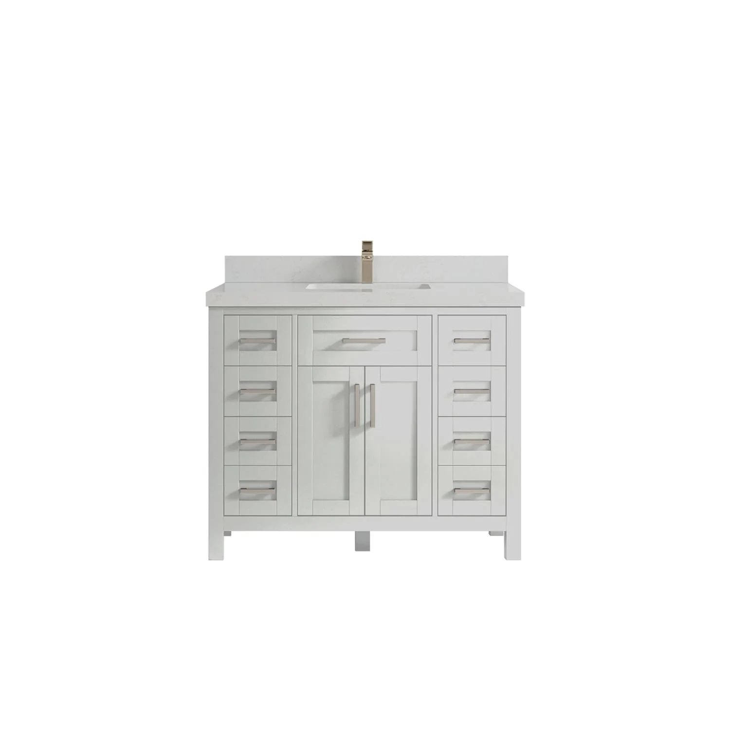 Willow Collections 42 in. W x 22 in. D Cambridge Single Sink Bathroom Vanity with Countertop