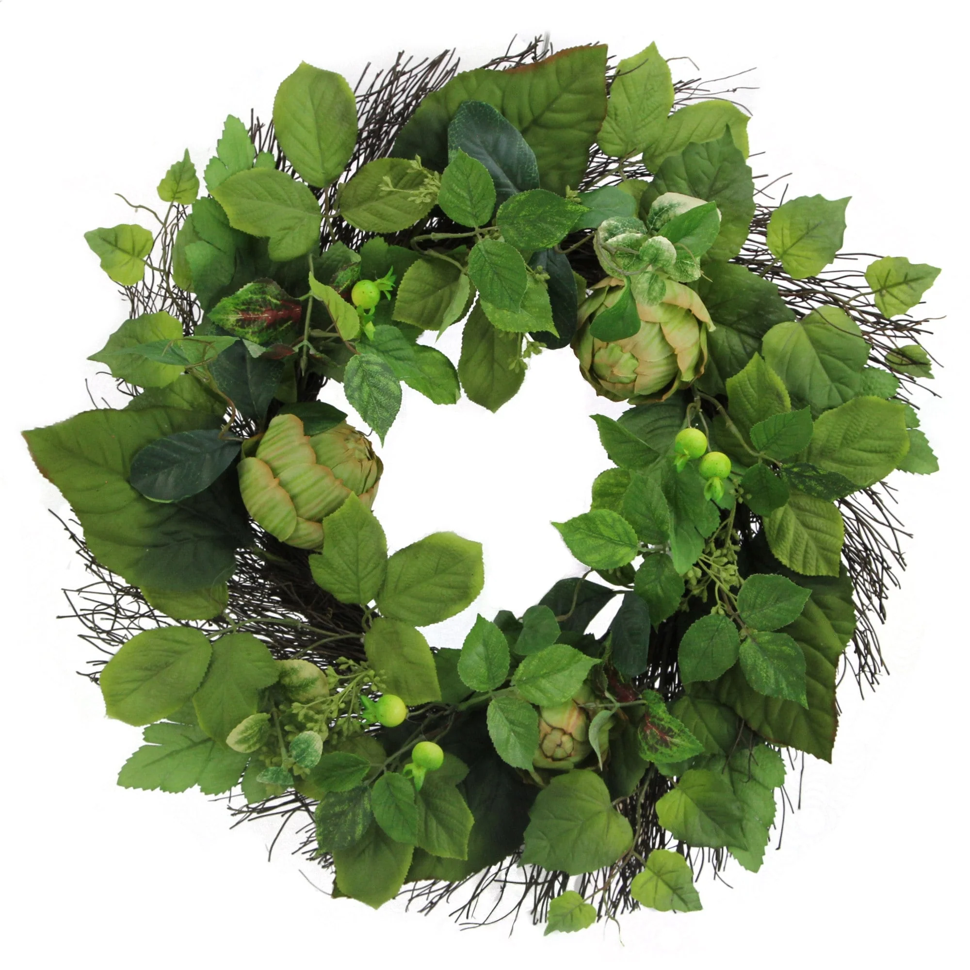 Admired by Nature 22-inch Artichoke Wreath