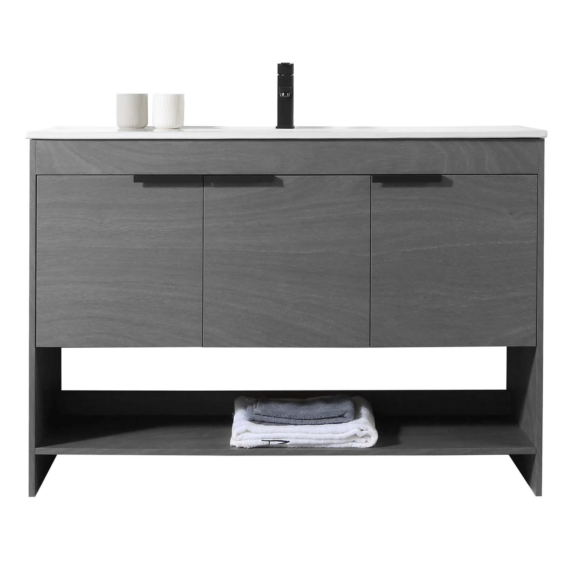 Fine Fixtures Phoenix Bathroom Vanity with Sink - Full Assembly Required