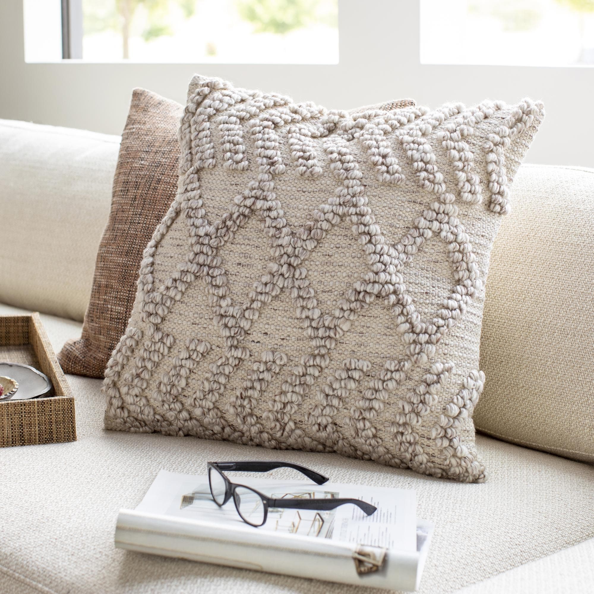 Livabliss Anders Cottage Accent Pillow