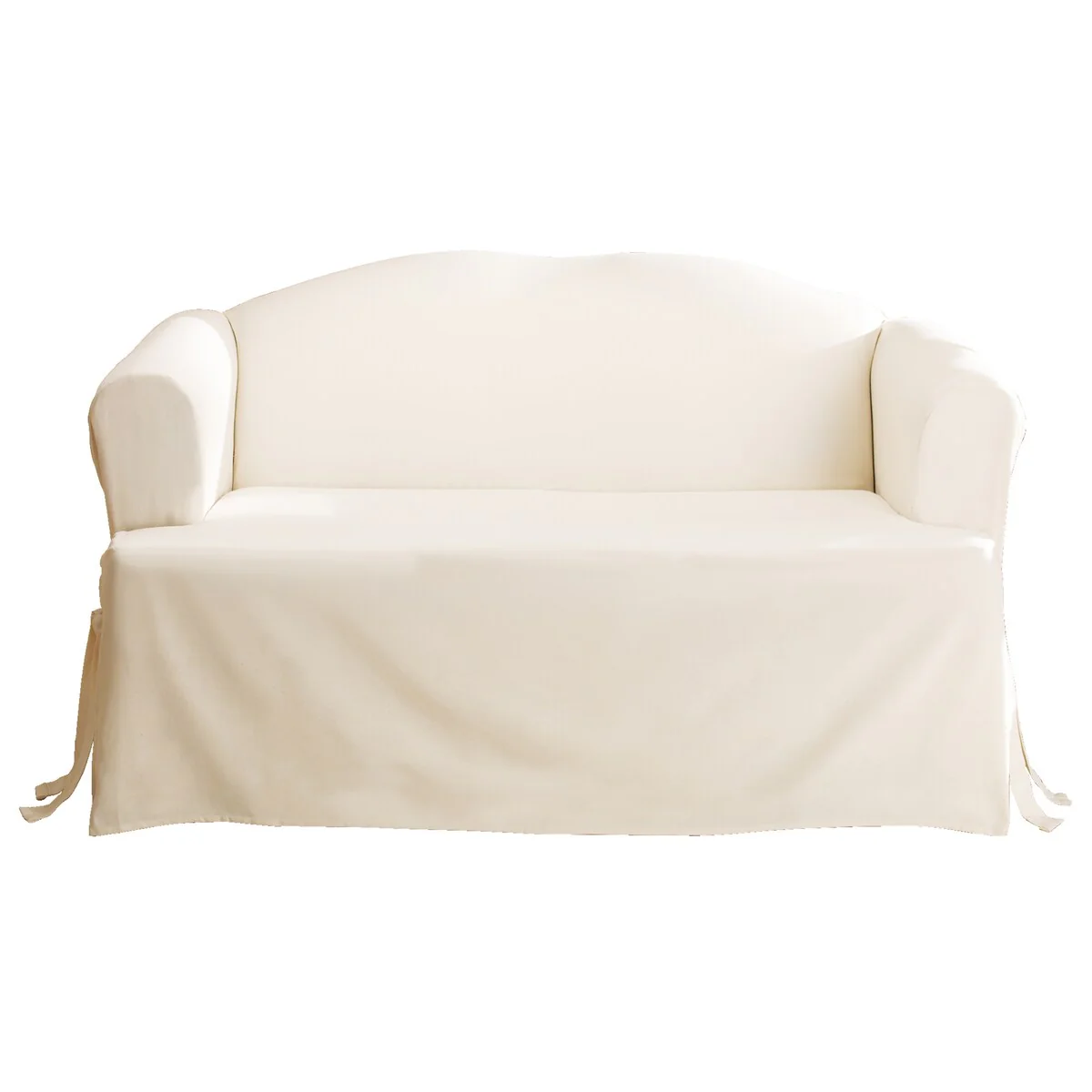 SureFit Duck 1 Piece T Cushion Sofa Slipcover