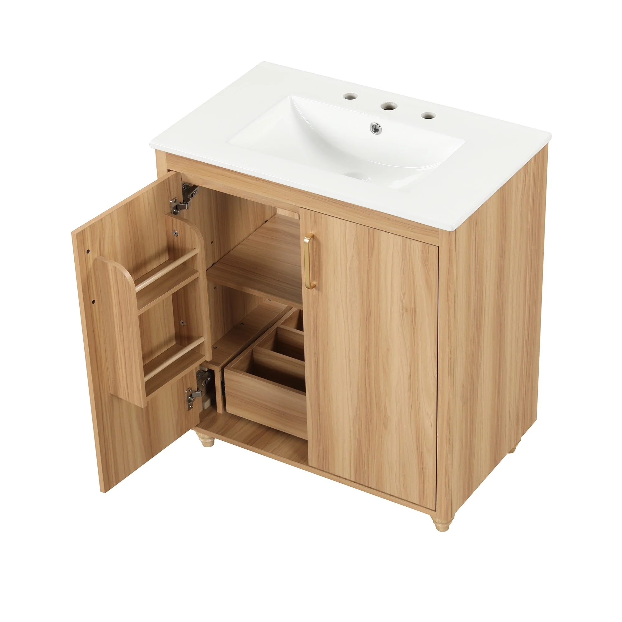 30inch Bathroom Vanity with Sink Combo