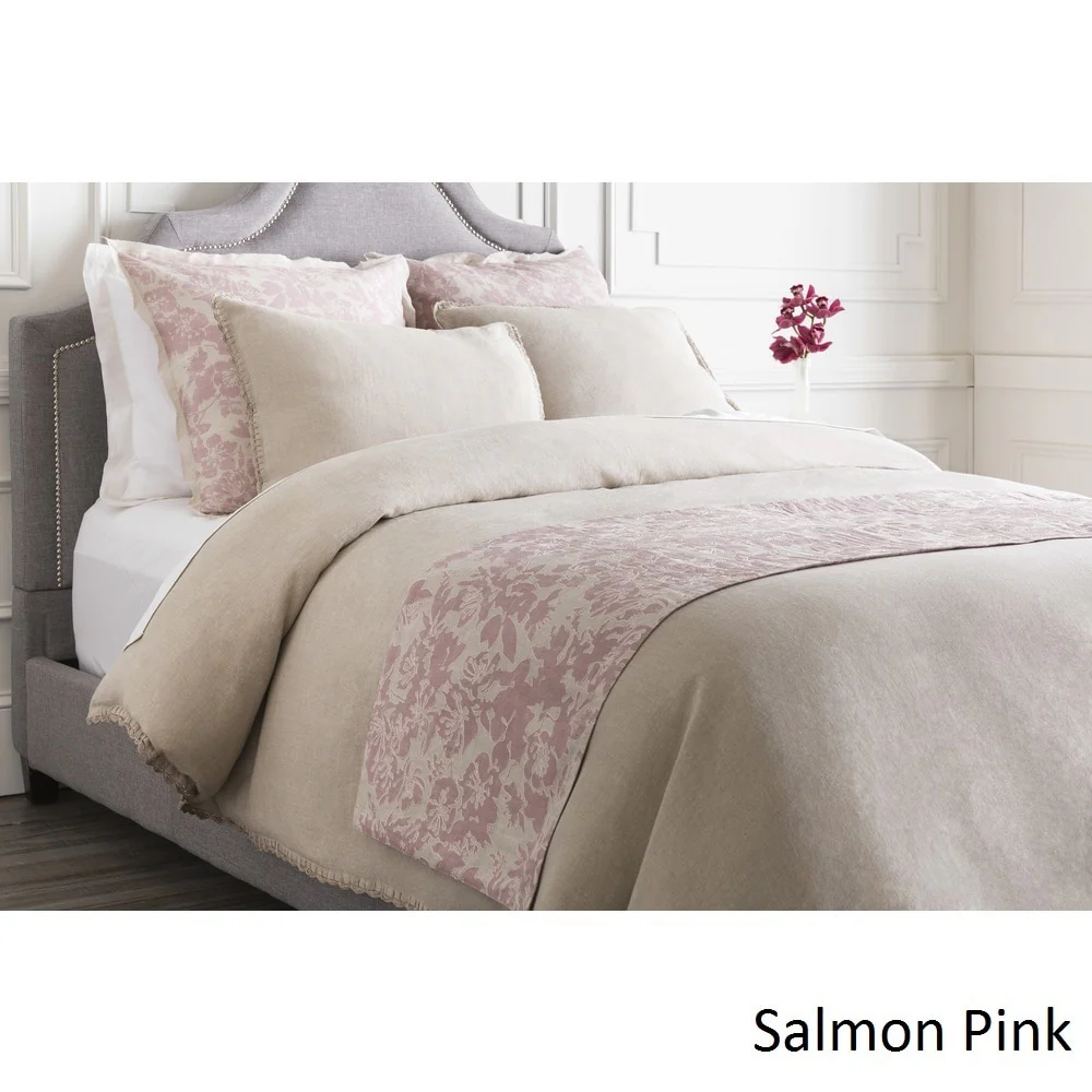 Shelia Floral Linen/ Cotton Bed Runner