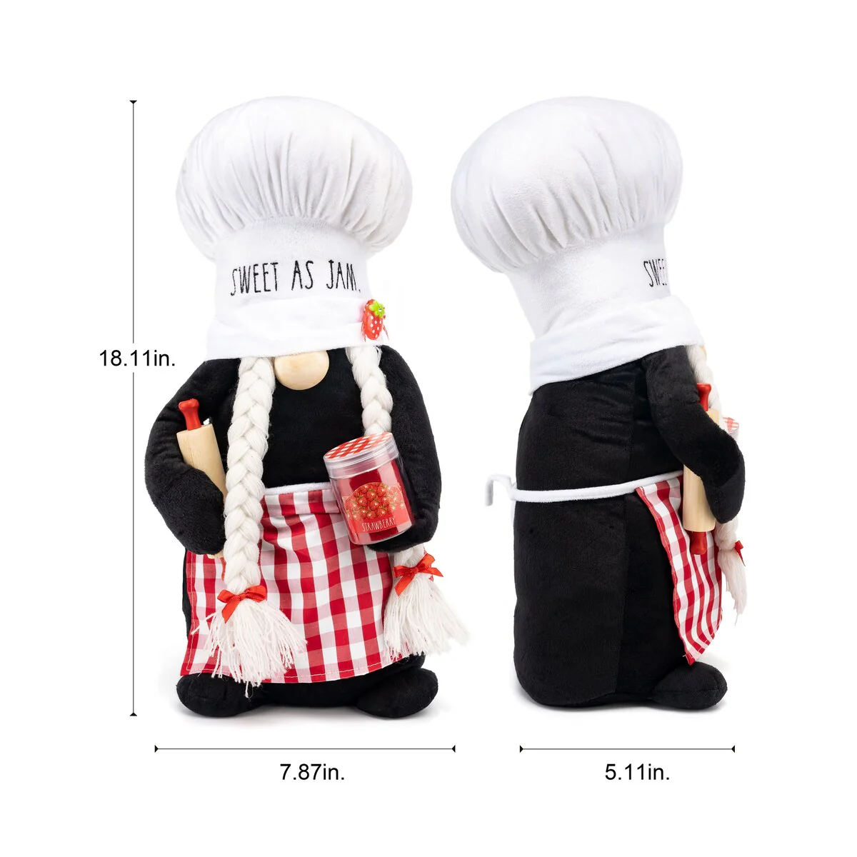 Rae Dunn Plush Kitchen Gnome