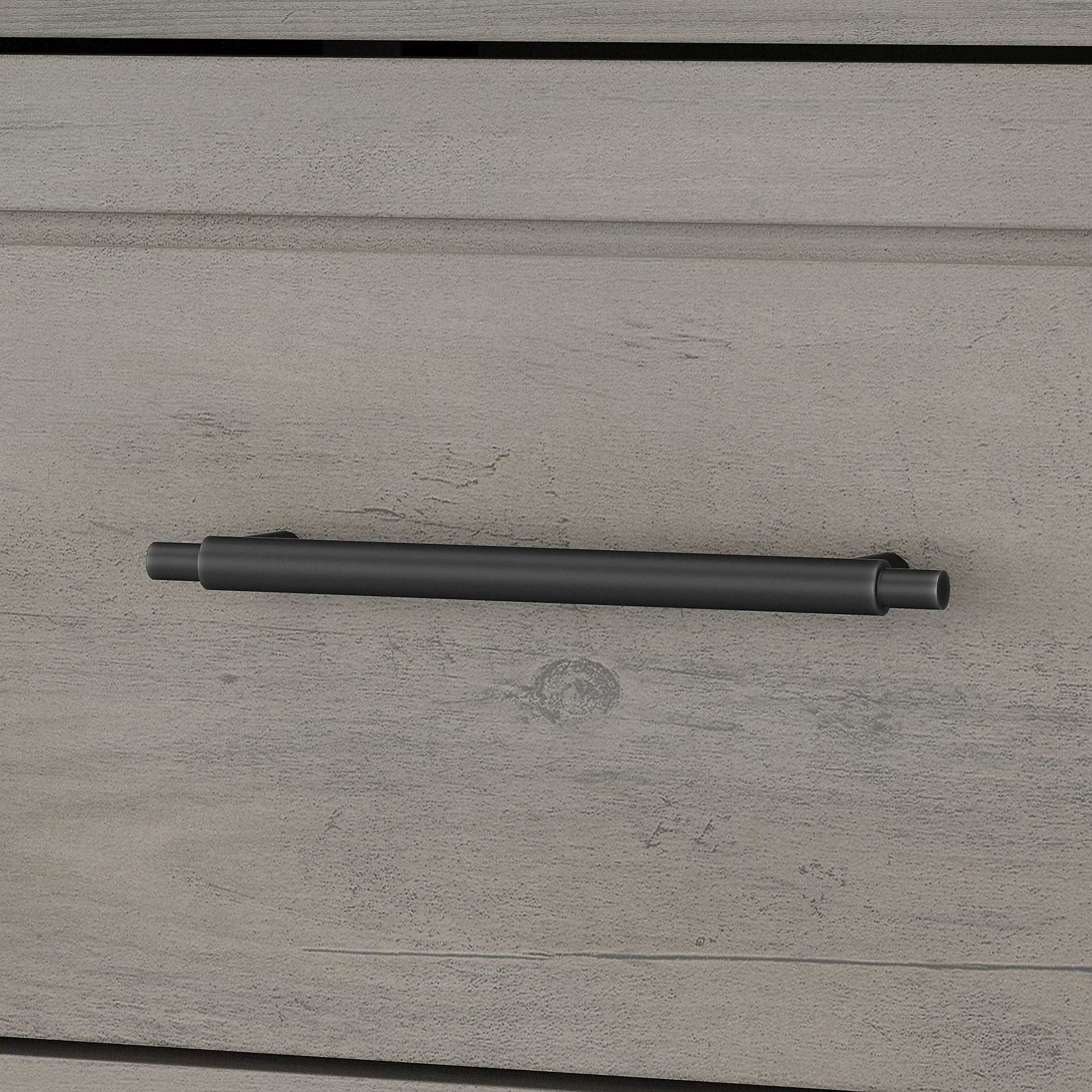 Key West Tall Narrow Bookcase Cabinet by Bush Furniture