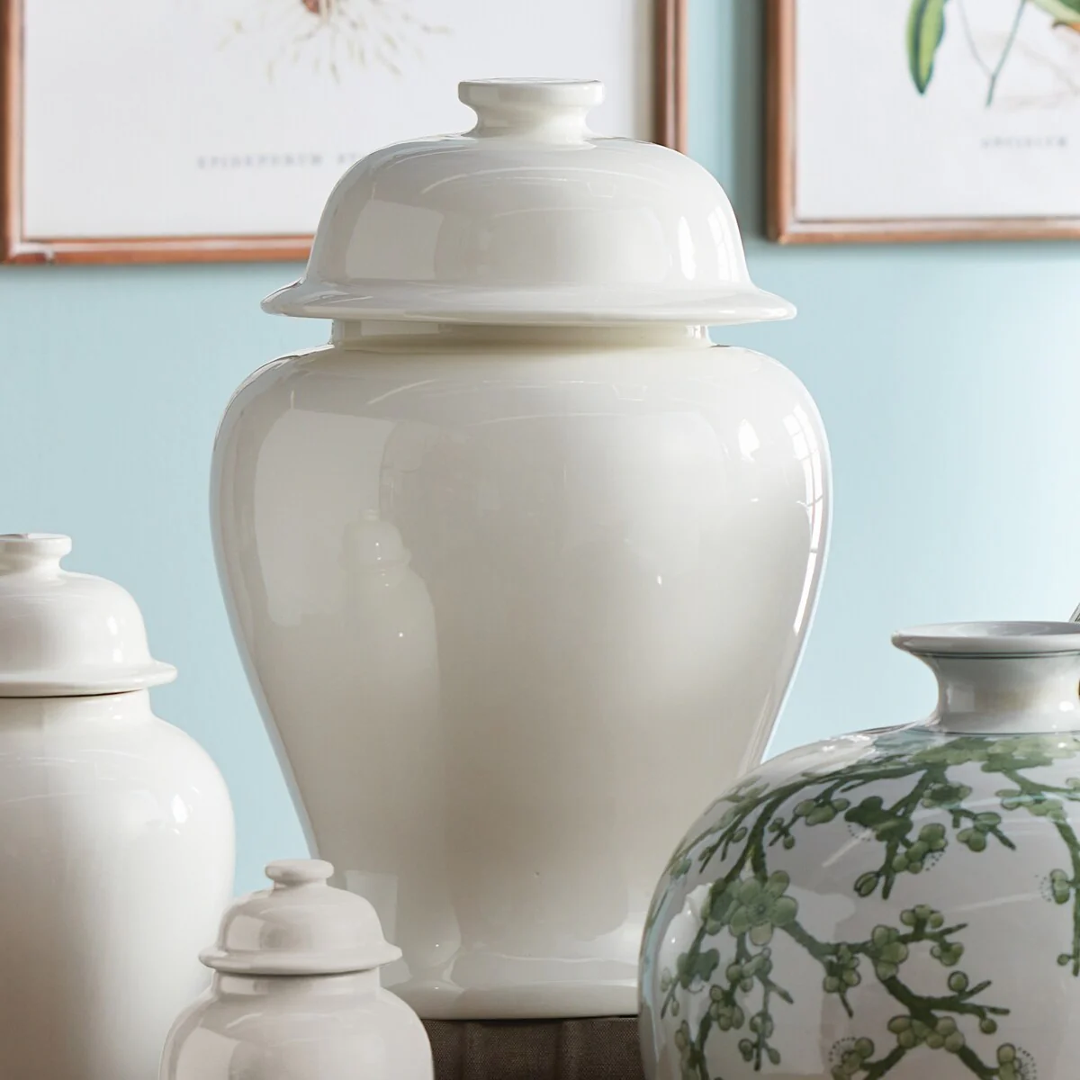 Koa Lidded Ginger Jar