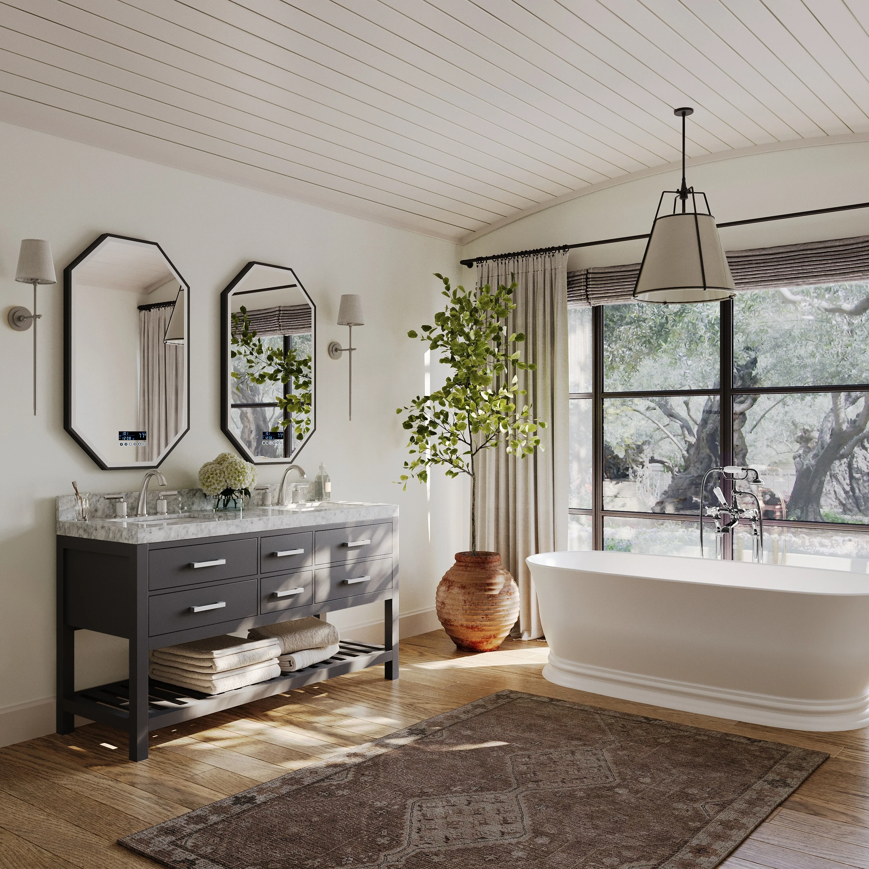 Ancerre Designs Elizabeth Bathroom Vanity Set