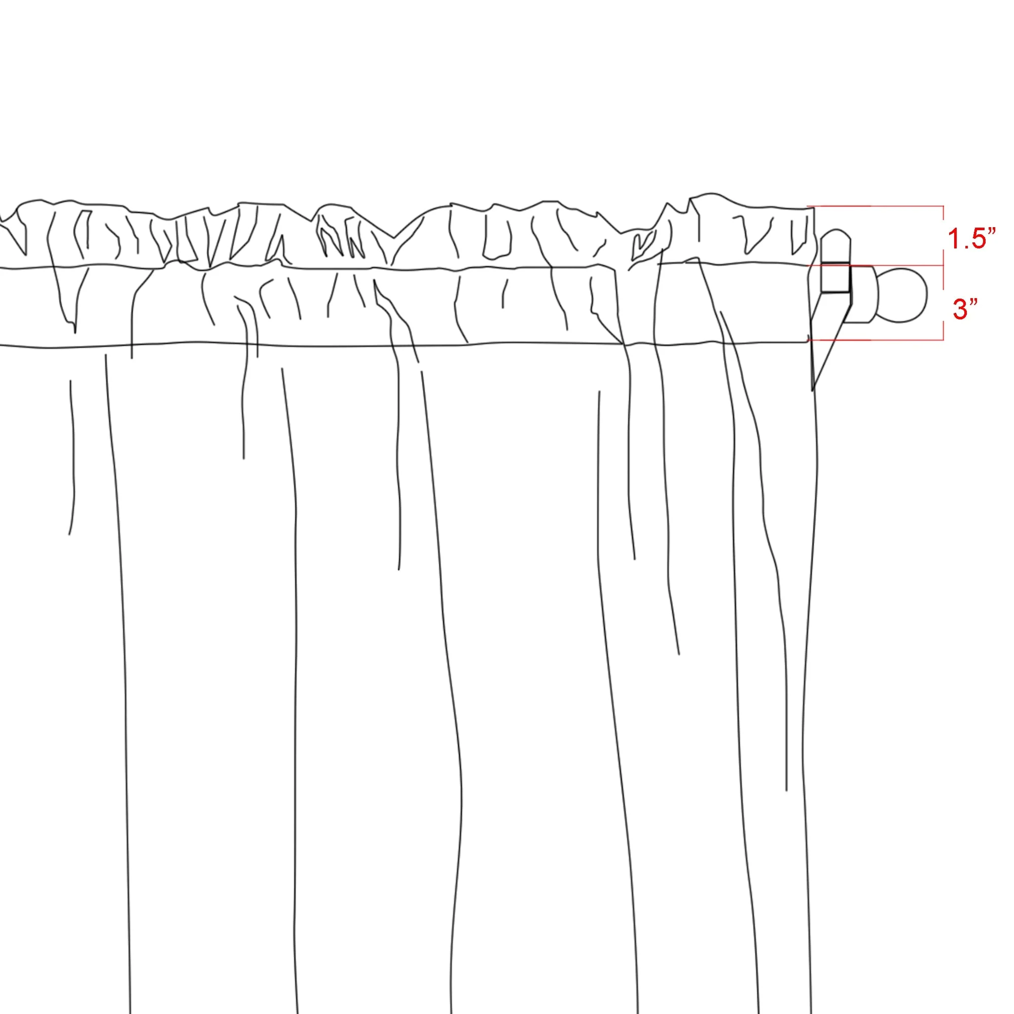 Serenta Mystic Curtain 2 Piece Set - 60