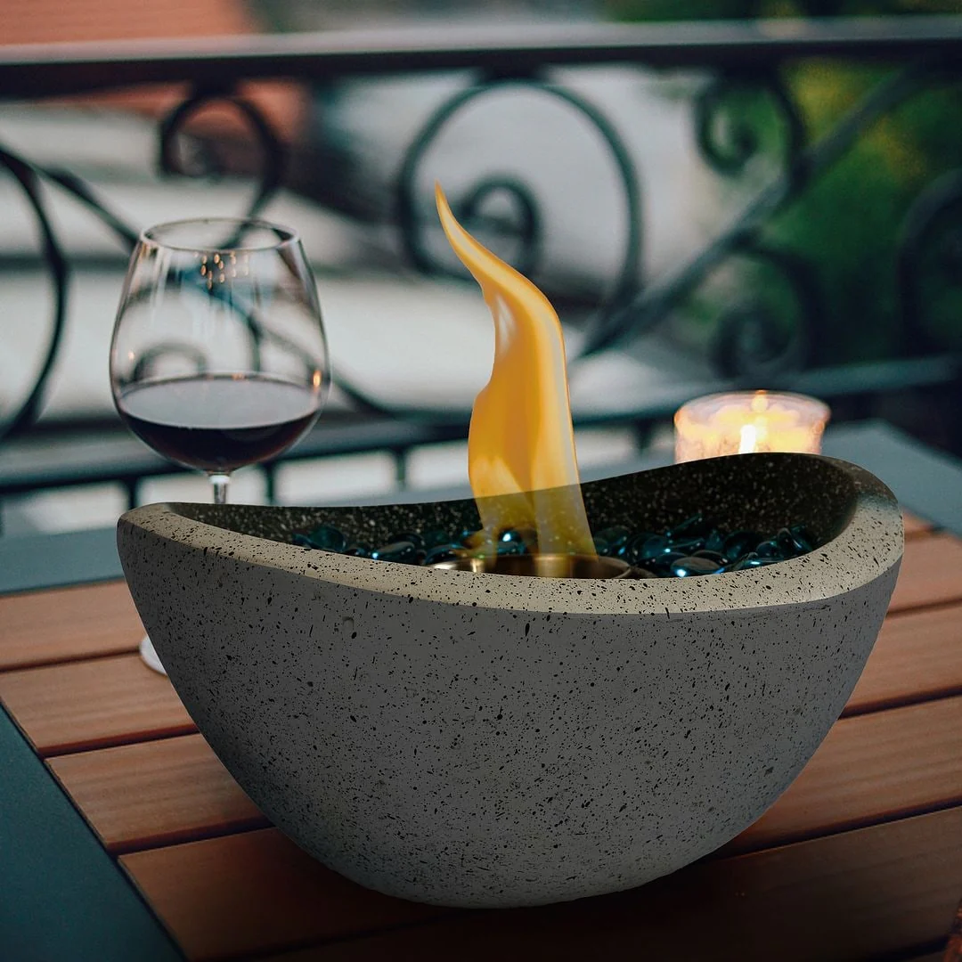 Outdoor & Indoor Portable Tabletop Smokeless Fire Pit