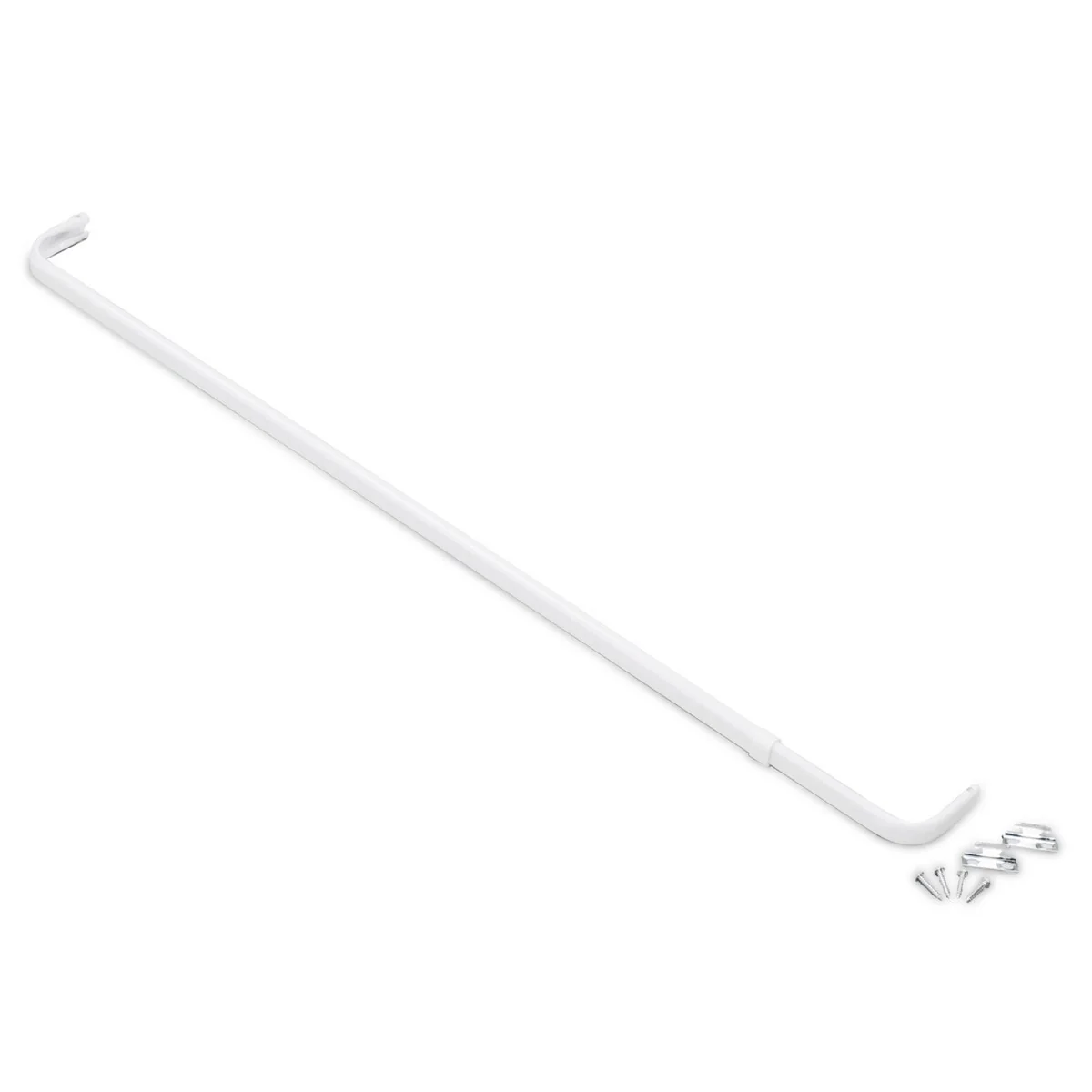 ACHIM Fantasia Single Curtain Rod 2.5