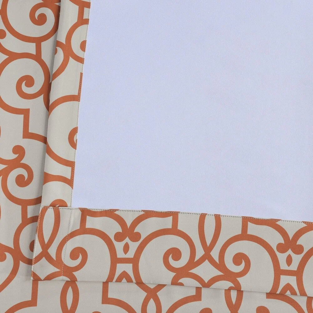 Exclusive Fabrics Nouveau Room Darkening Curtain Panel Pair (2 Panels)