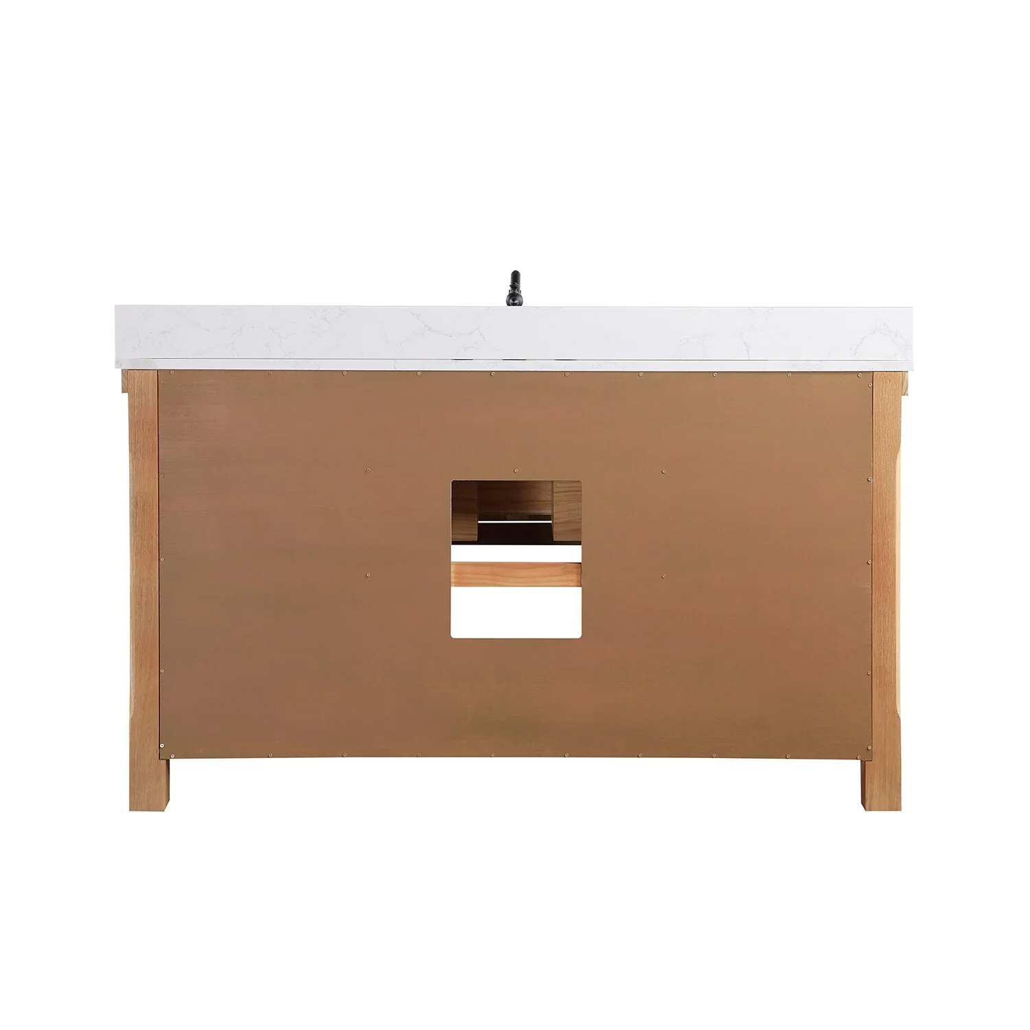 Villareal Bath Vanity with Composite Stone Top without Mirror