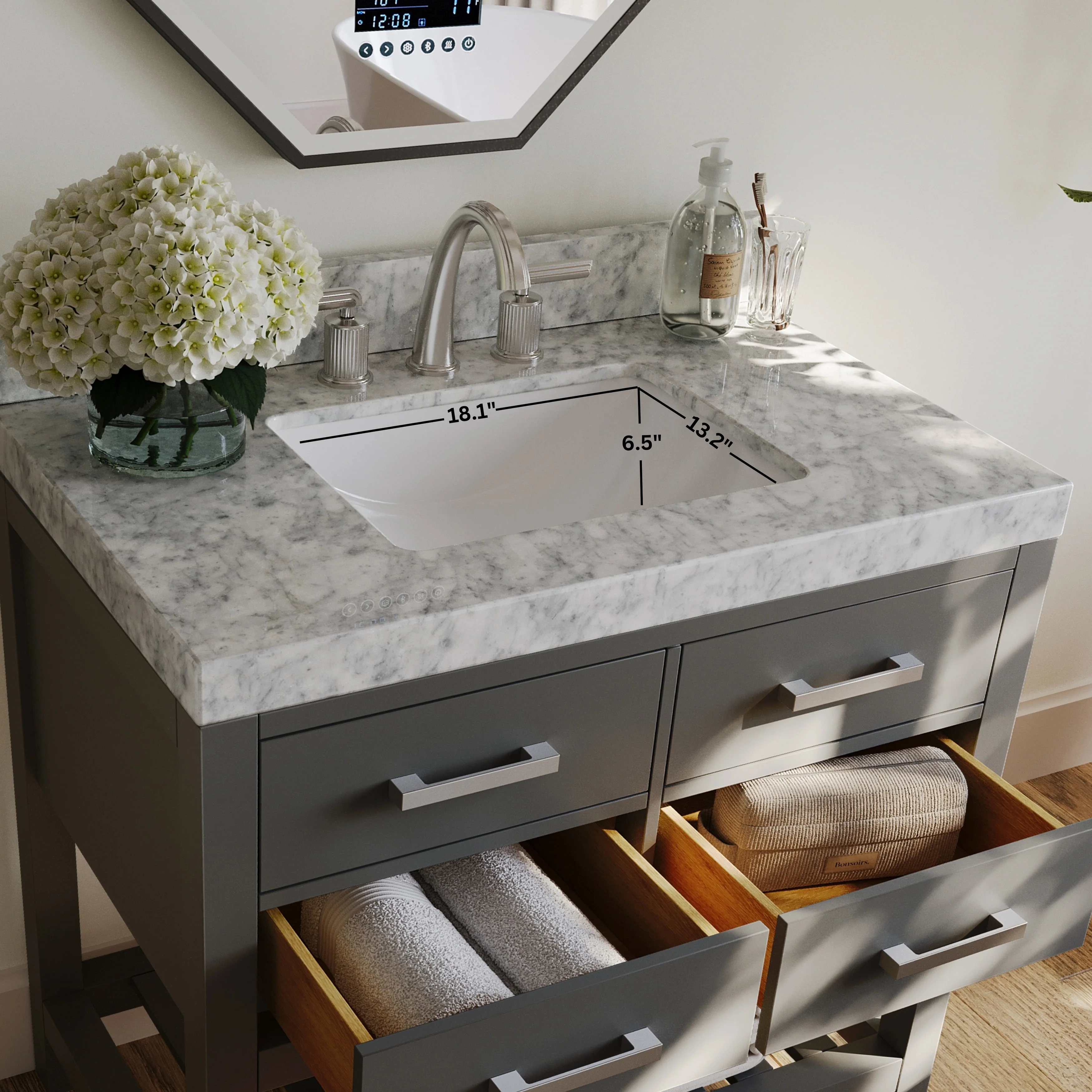 Ancerre Designs Elizabeth Bathroom Vanity Set
