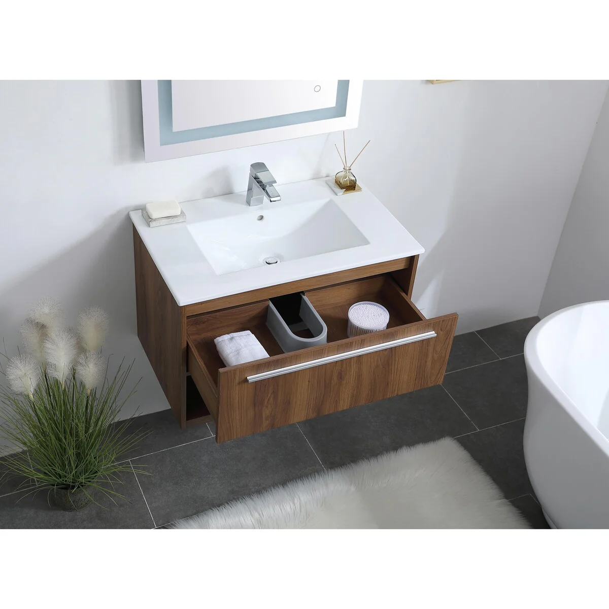 Shore 24 - 30 Inch Single Bathroom Vanity