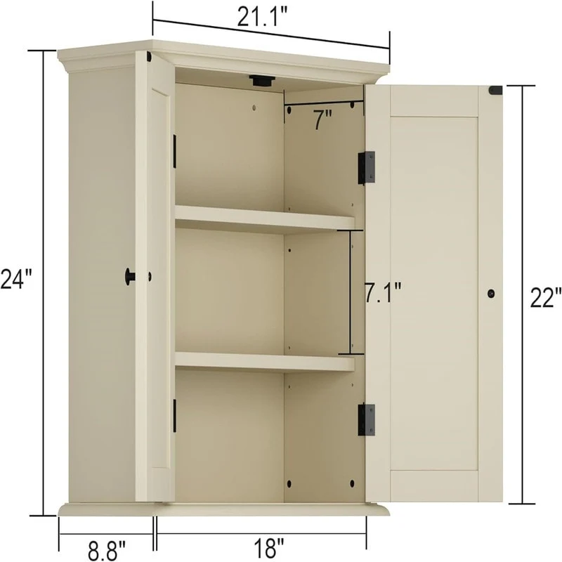Bathroom Wall Cabinet - 8.8