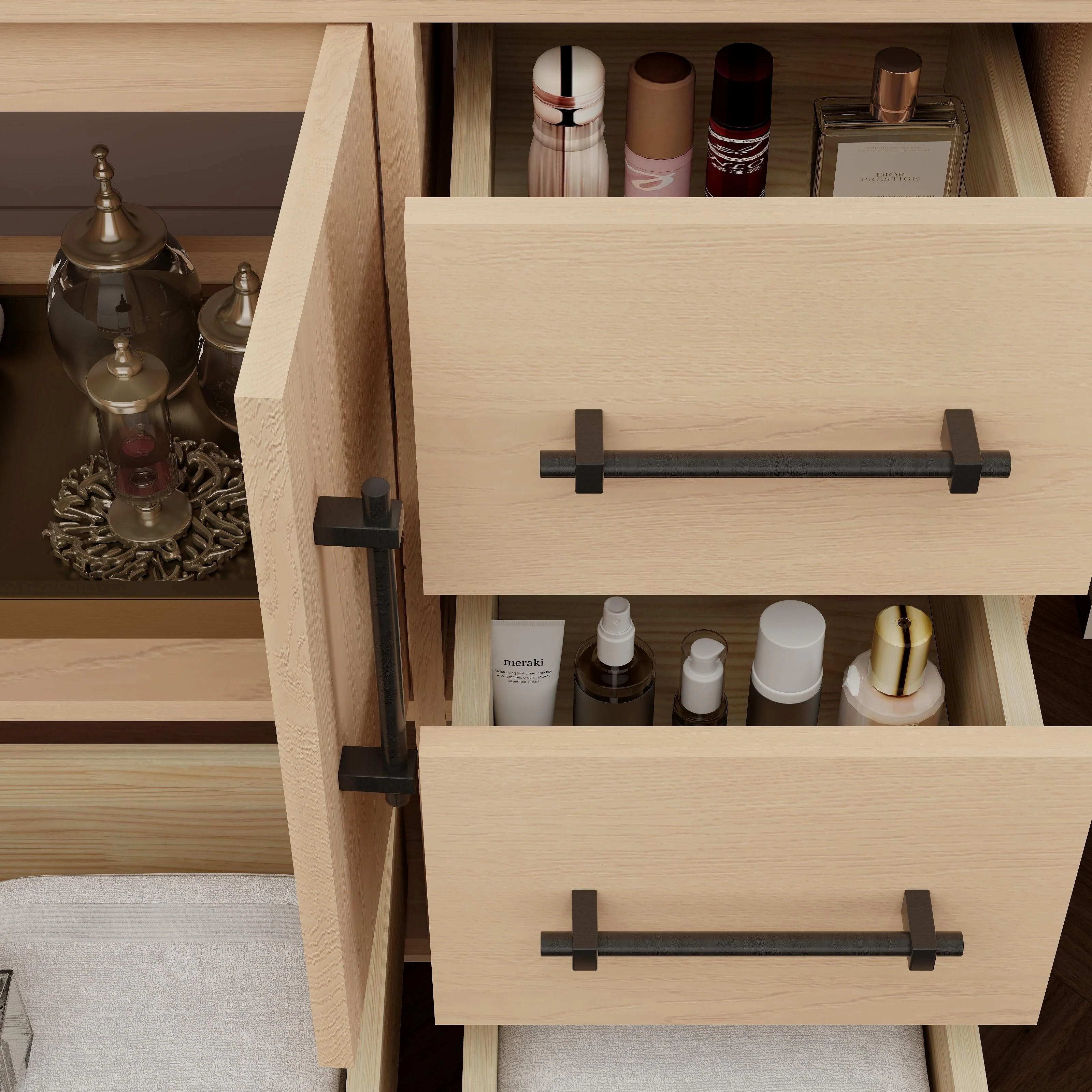 Victoria 72'' Freestanding Vanity with Double Reinforced Acrylic Sink - 71.5