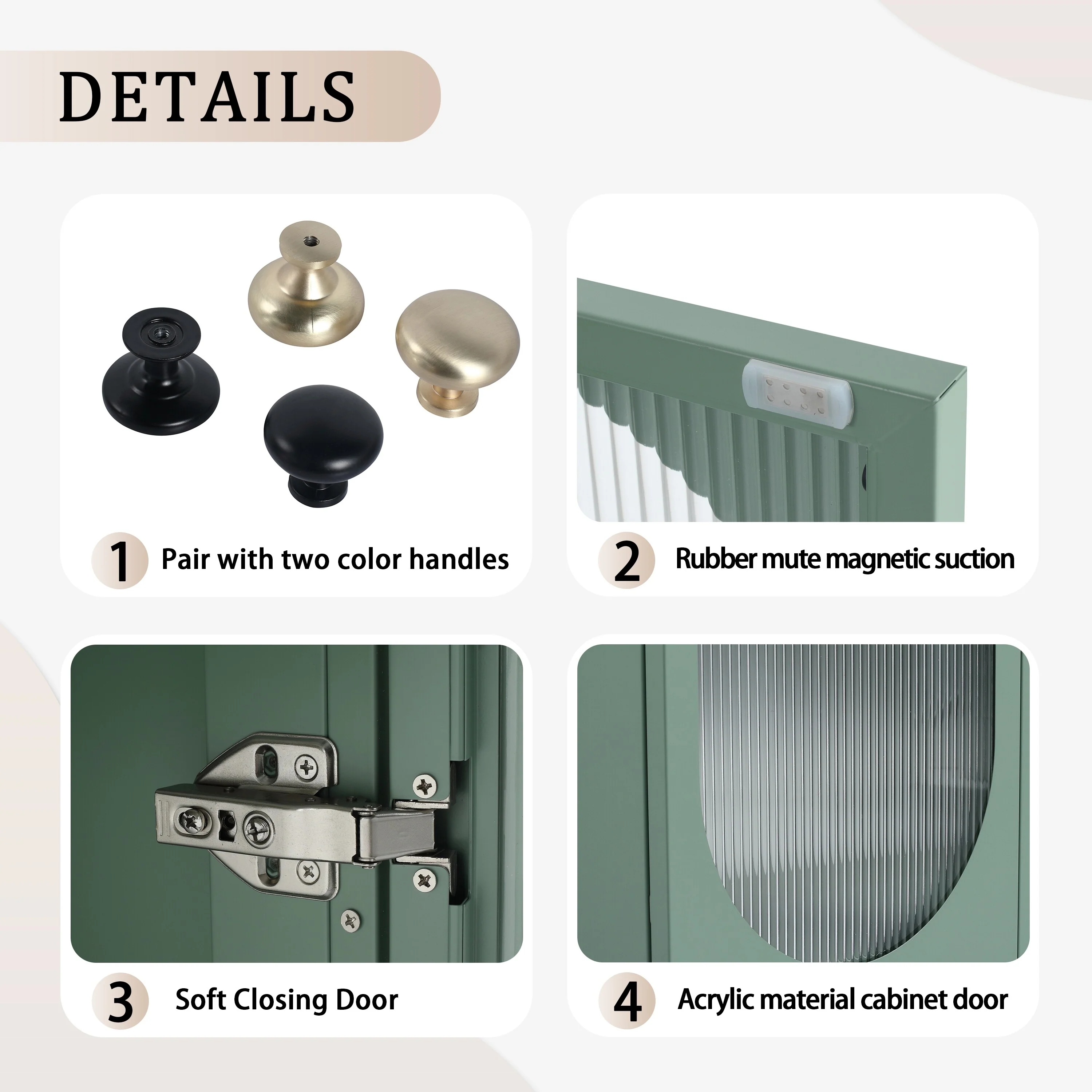 Bathroom Vanity With Sink In 30 Inch, Freestanding Bathroom Vanity With Soft Close Door